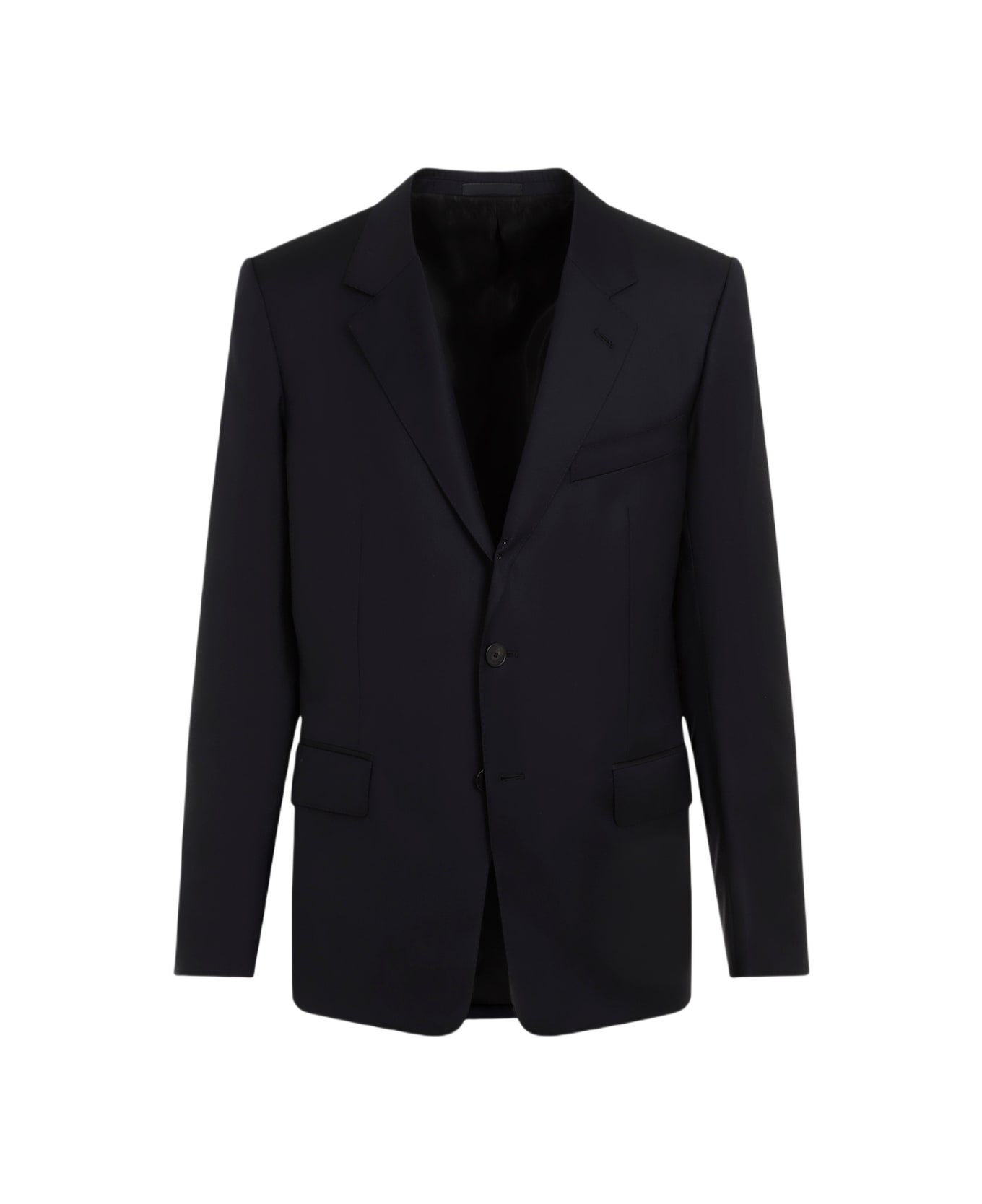 Lanvin Single Breasted Tailored Jacket - Navy Blue