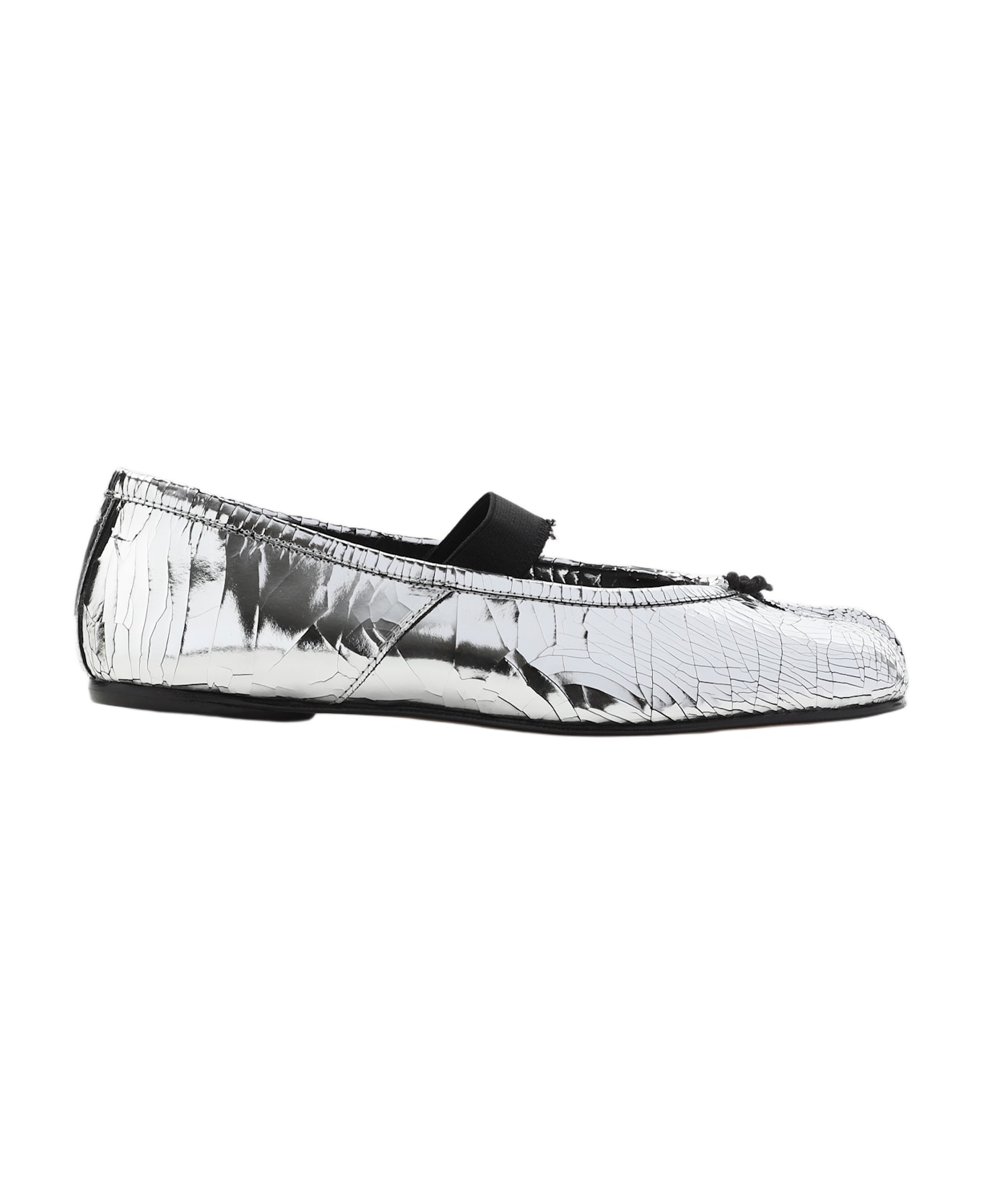 Maison Margiela Ballet Shoe - Silver Black