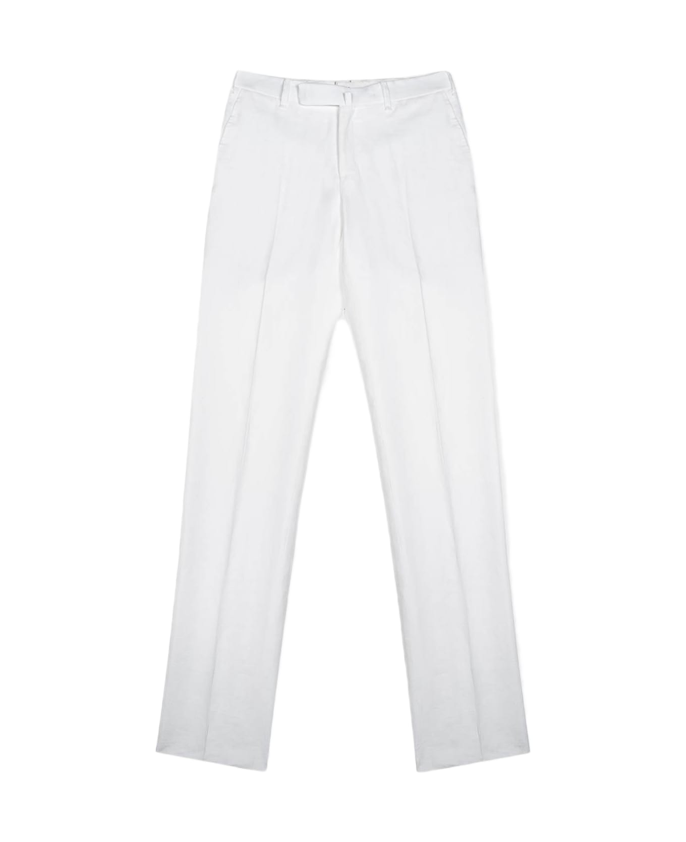 Larusmiani Handmade Trousers 'portofino' Pants - White