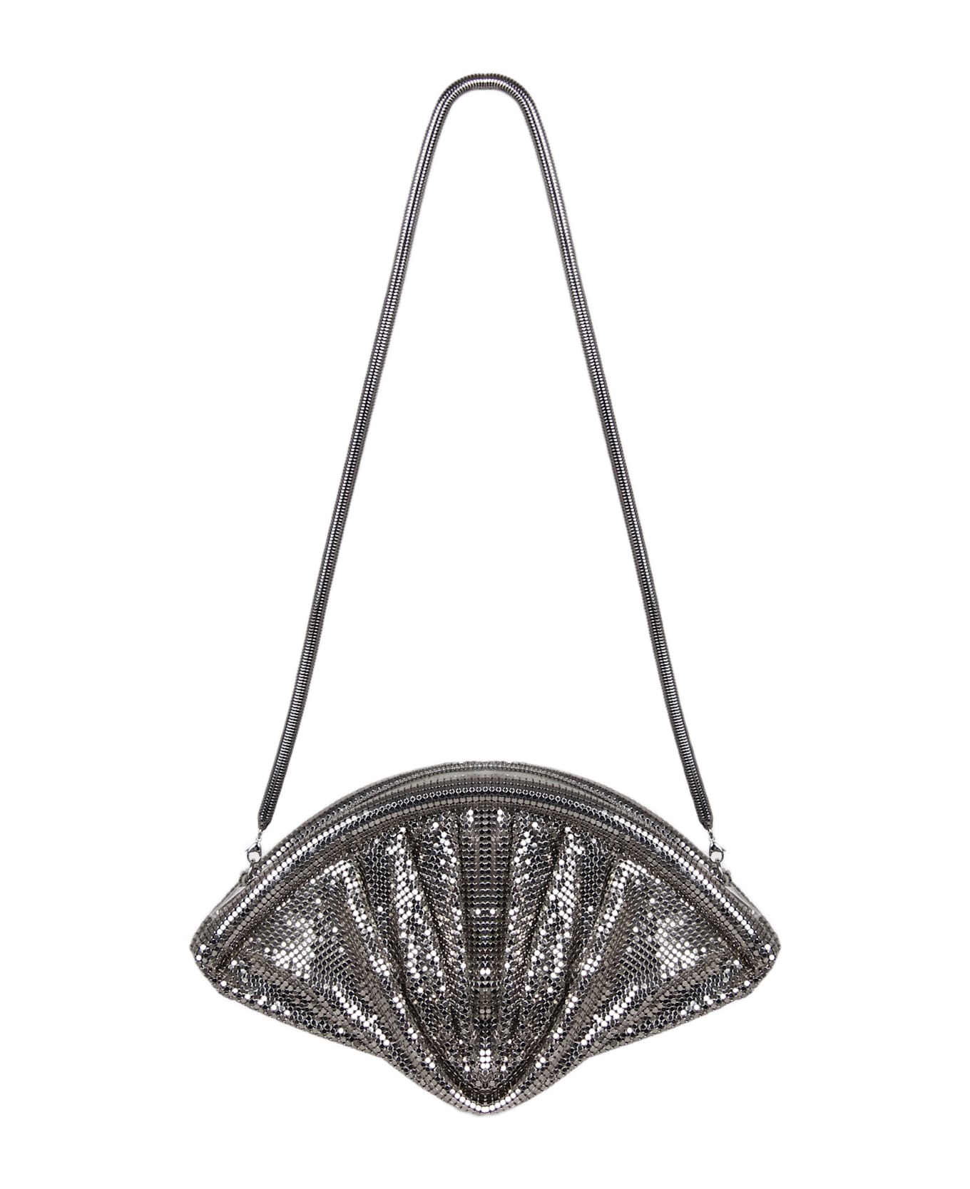 Paco Rabanne Rabanne Mesh Clutch - Silver