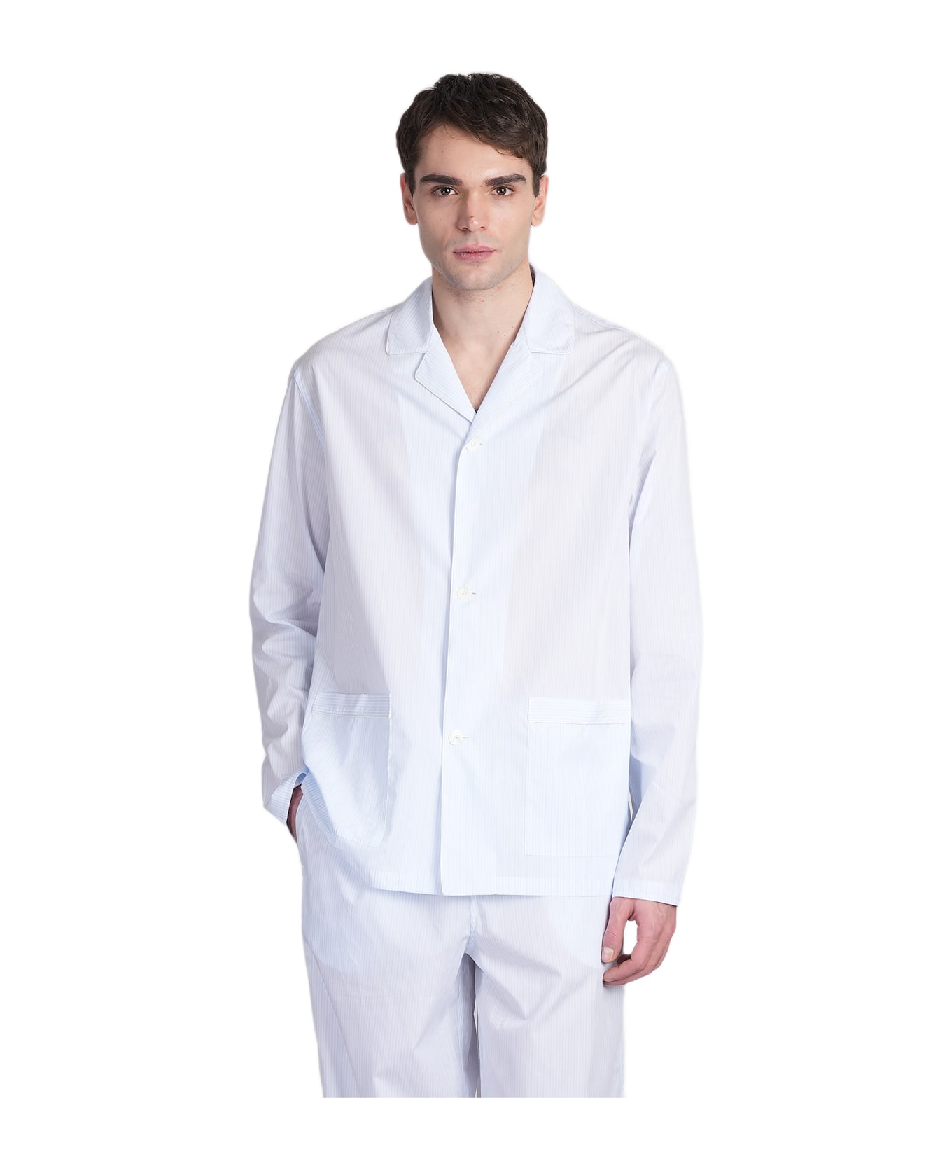 Zegna Lingerie In White Cotton - white