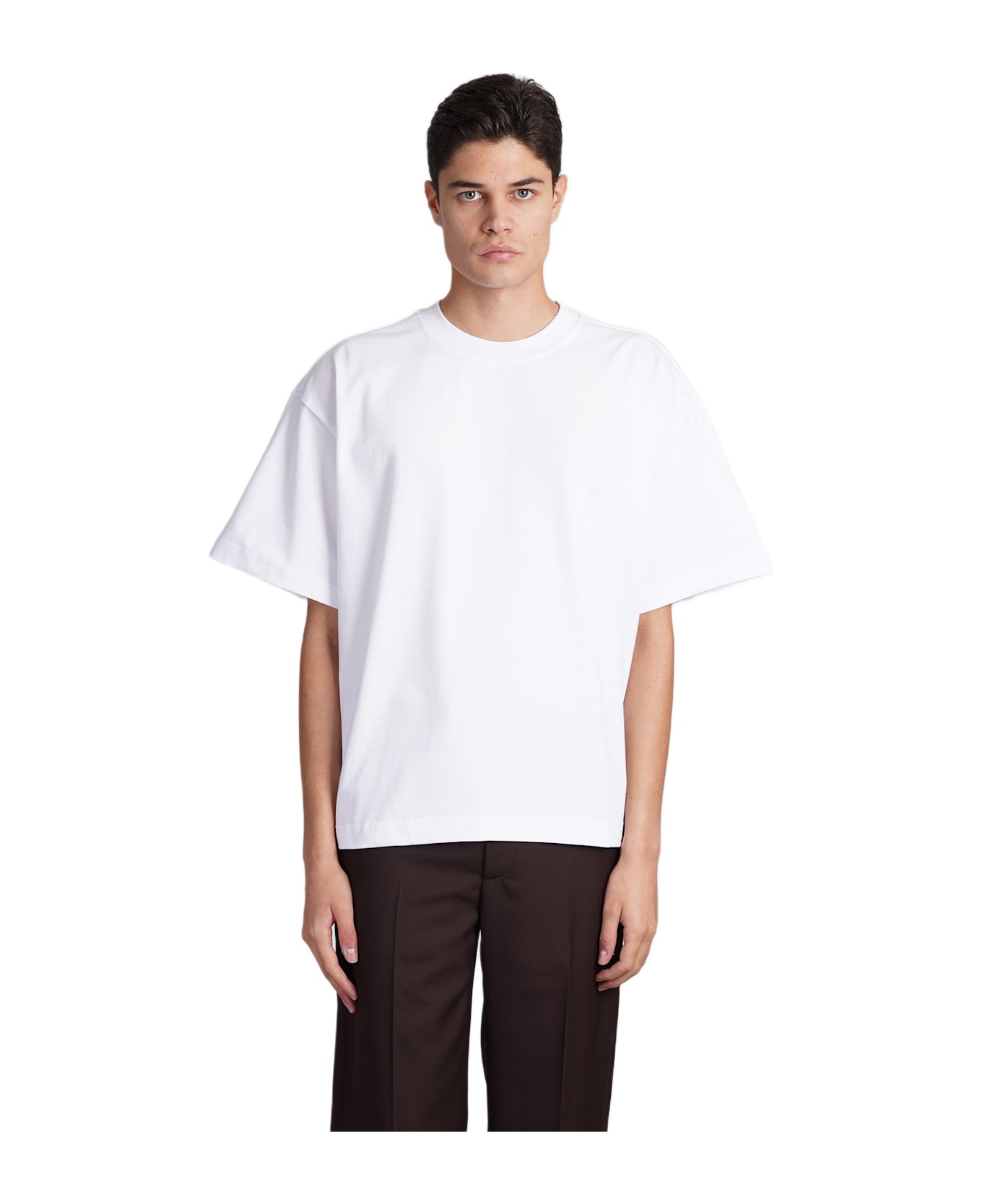 ★sefr★ Atelier Short Sleeve T-Shirt White ATELIERHEAW ATEL Séfr Atelier Tee T-shirt In White Cotton | italist
