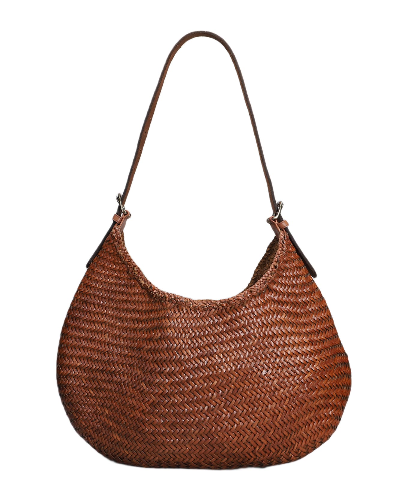 Dragon Diffusion Luna Mezza Tote In Leather Color Leather - leather color