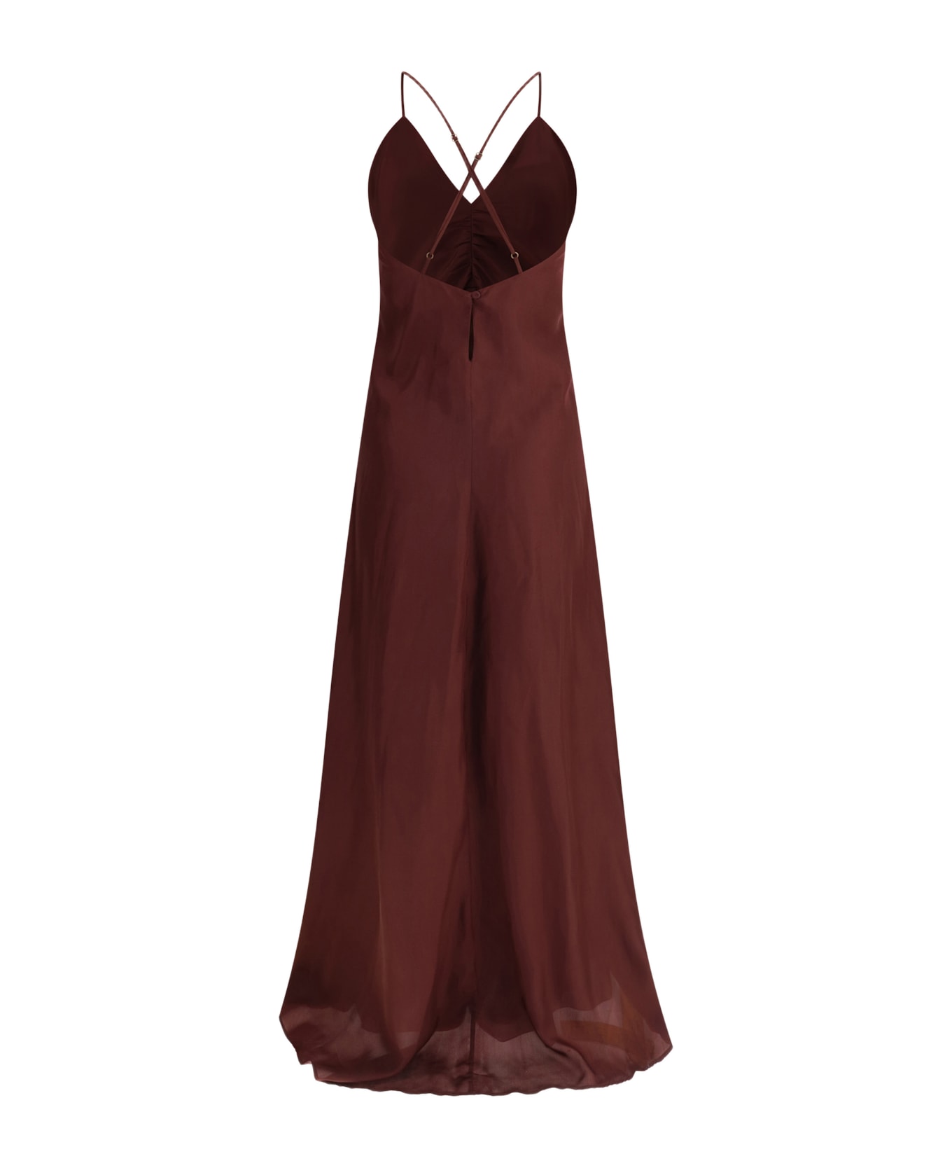 romance language backless lace dress CELESTINE BACKLESS MAXI DRESS