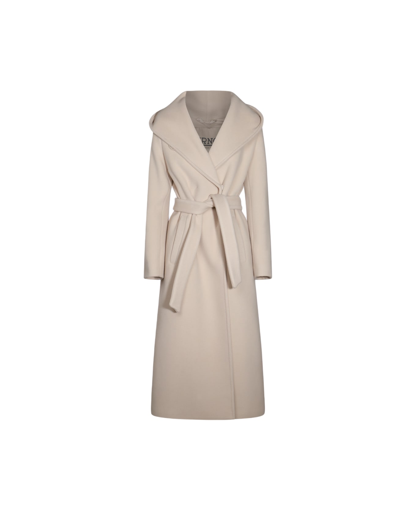 Herno Beige Wool Coat - Chantilly