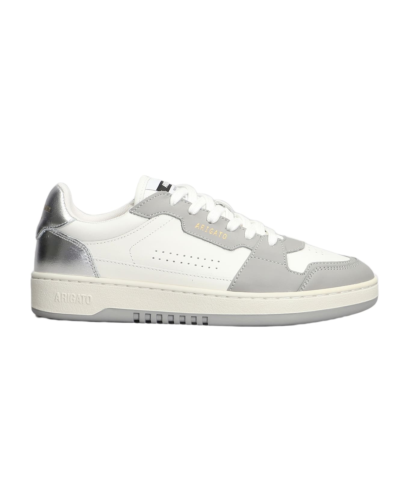 Axel Arigato Dice Lo Sneaker Sneakers In White Leather - WHITE/GREY