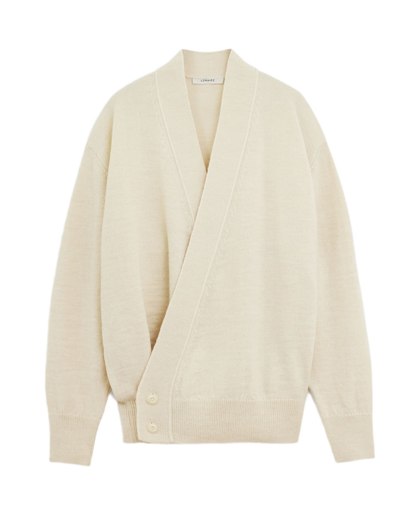 Lemaire Wrap Cardigan - Cream
