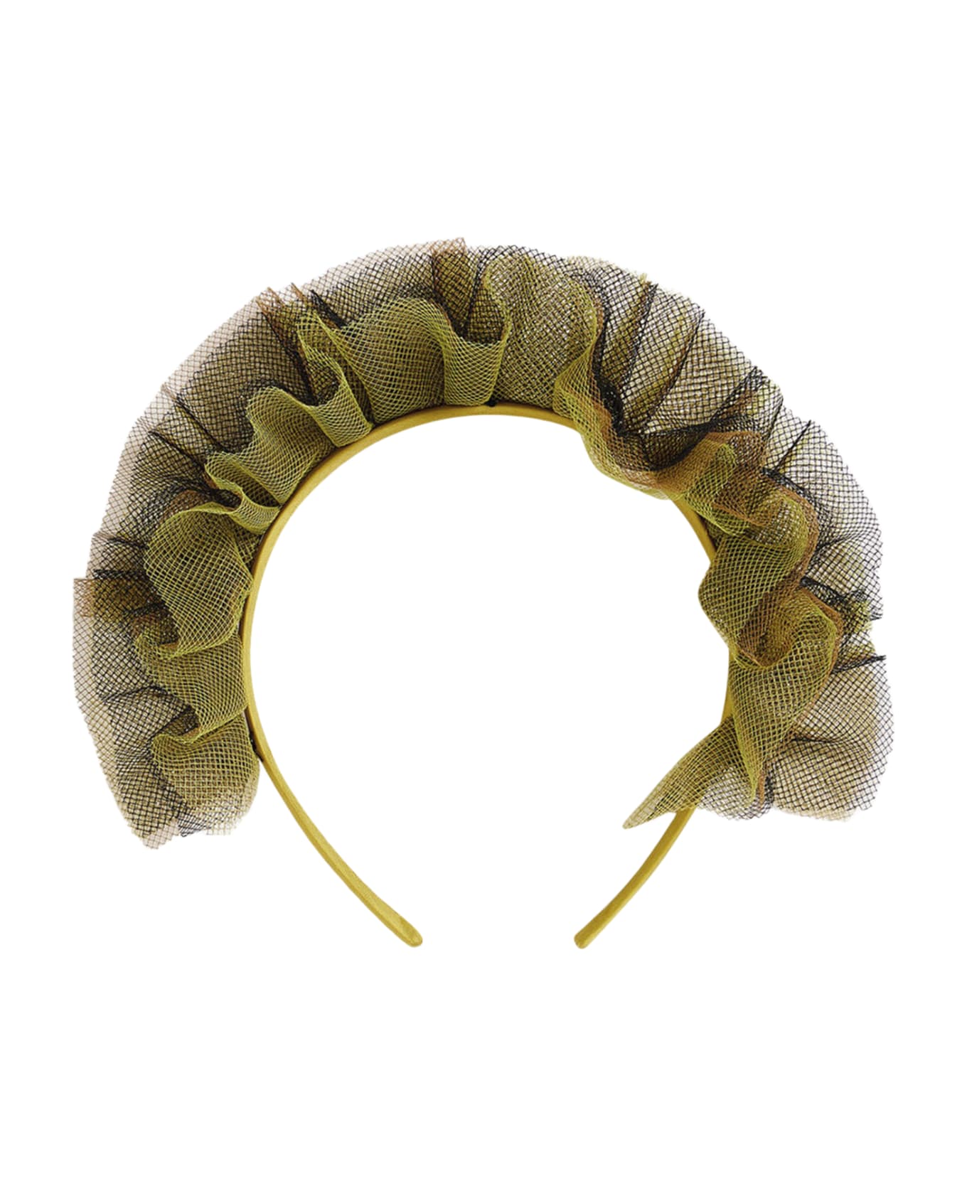 Bonpoint Ruffled Tulle Headband - Marine アクセサリー＆ギフト