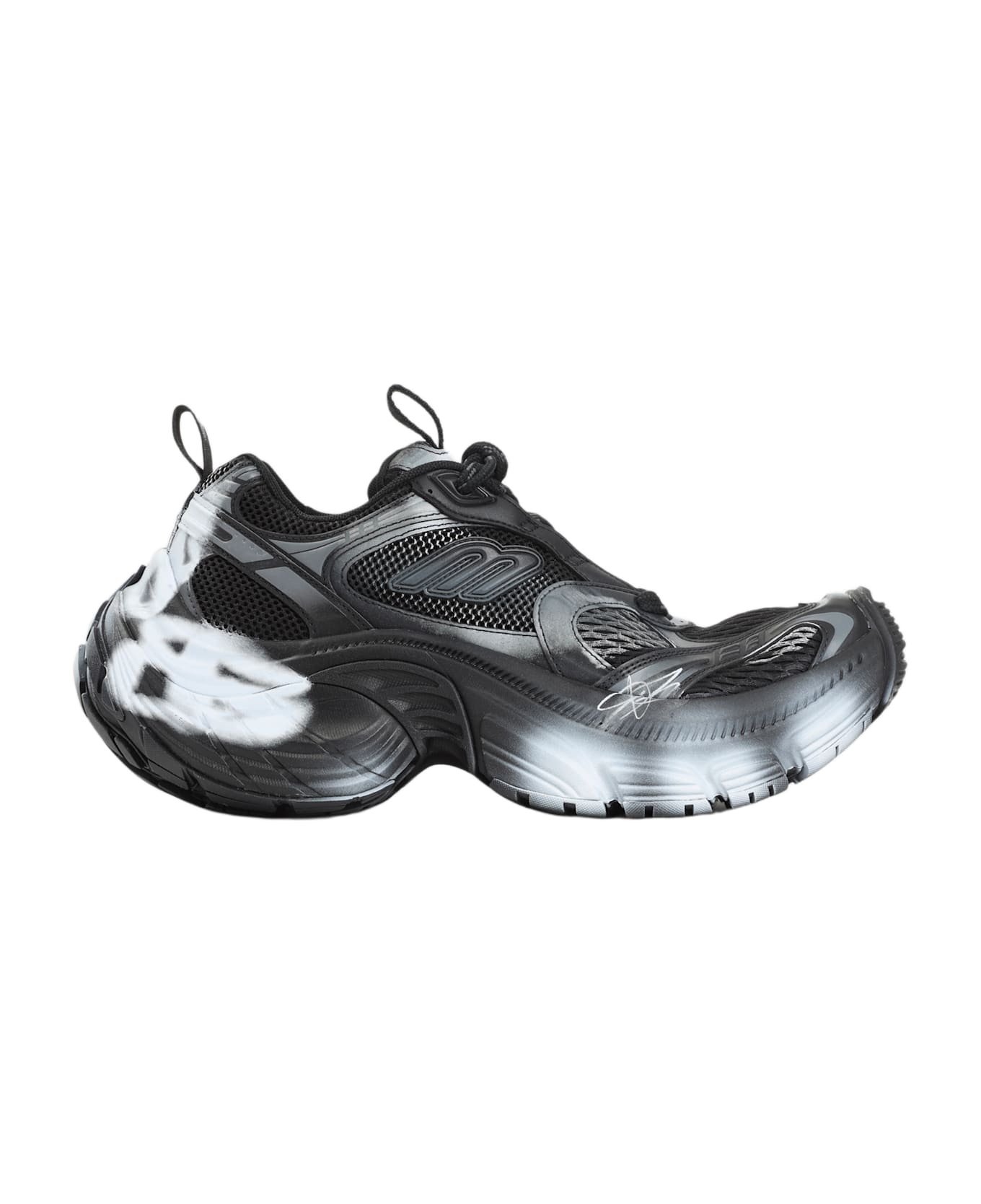 Balenciaga 6xl Sneakers - Black White