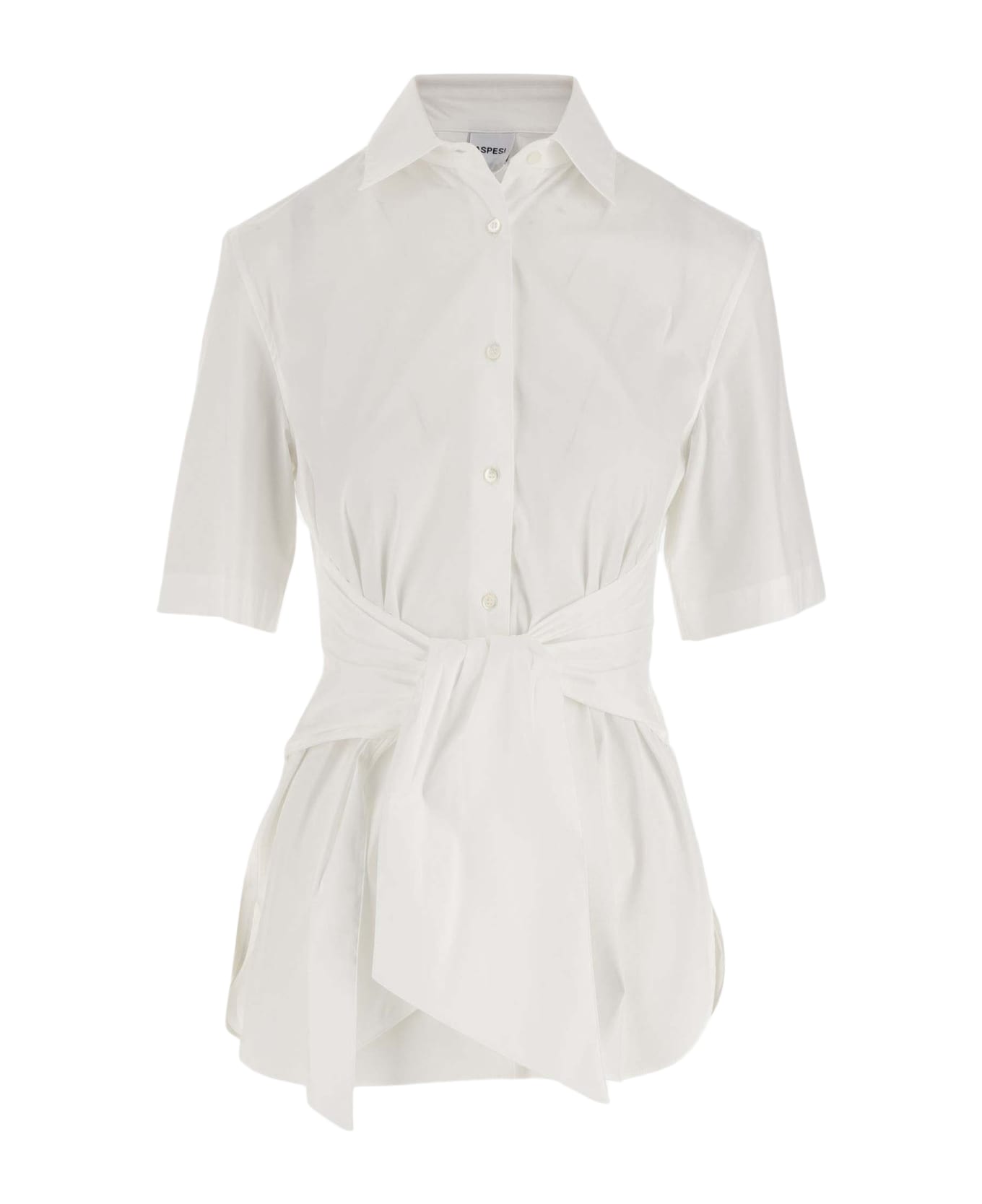 Aspesi Cotton-blend Shirt - White