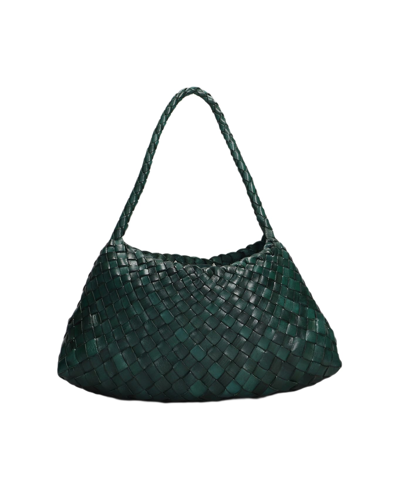 Dragon Diffusion Rosanna Mini Hand Bag In Green Leather - green
