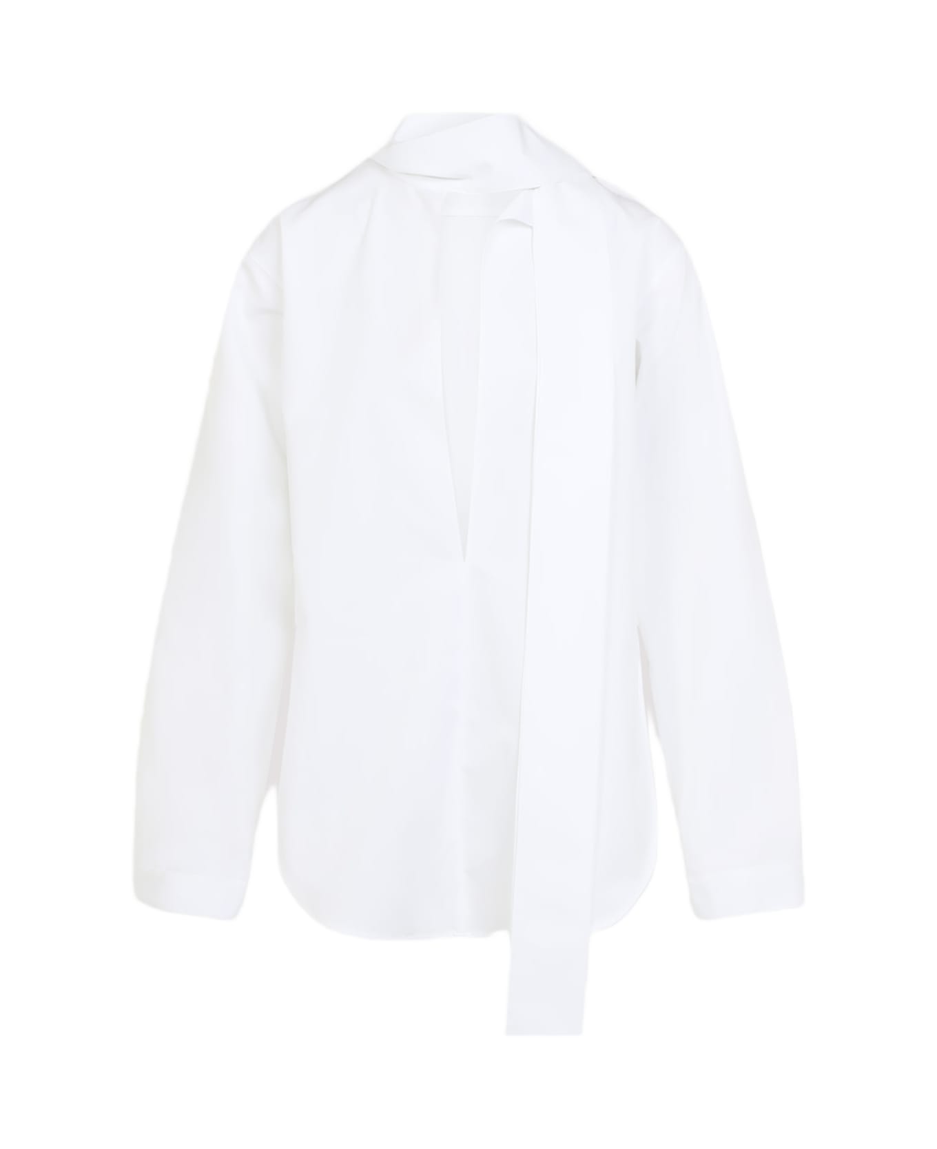 Alaia Alaïa Scarf Blouse - Blanc