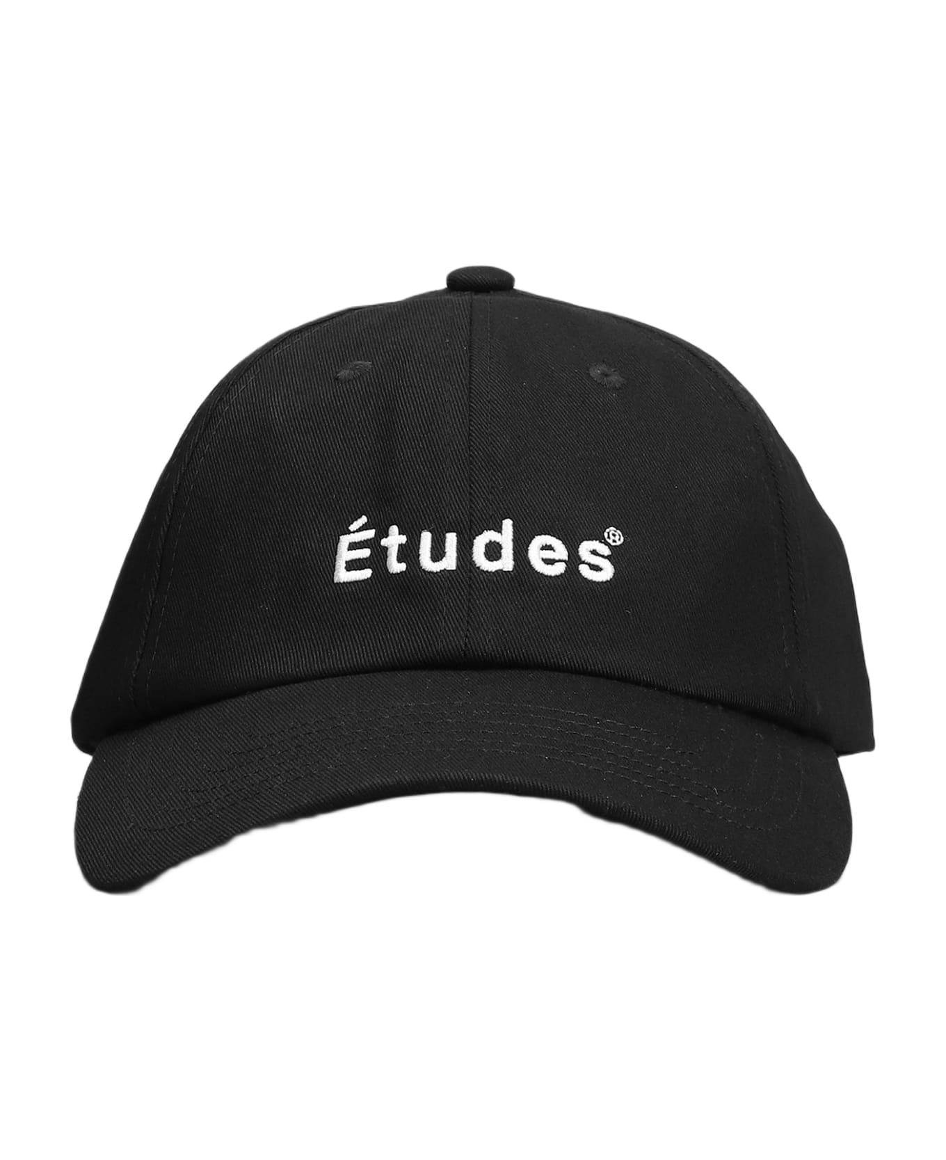 Études Hats In Black Cotton - Black