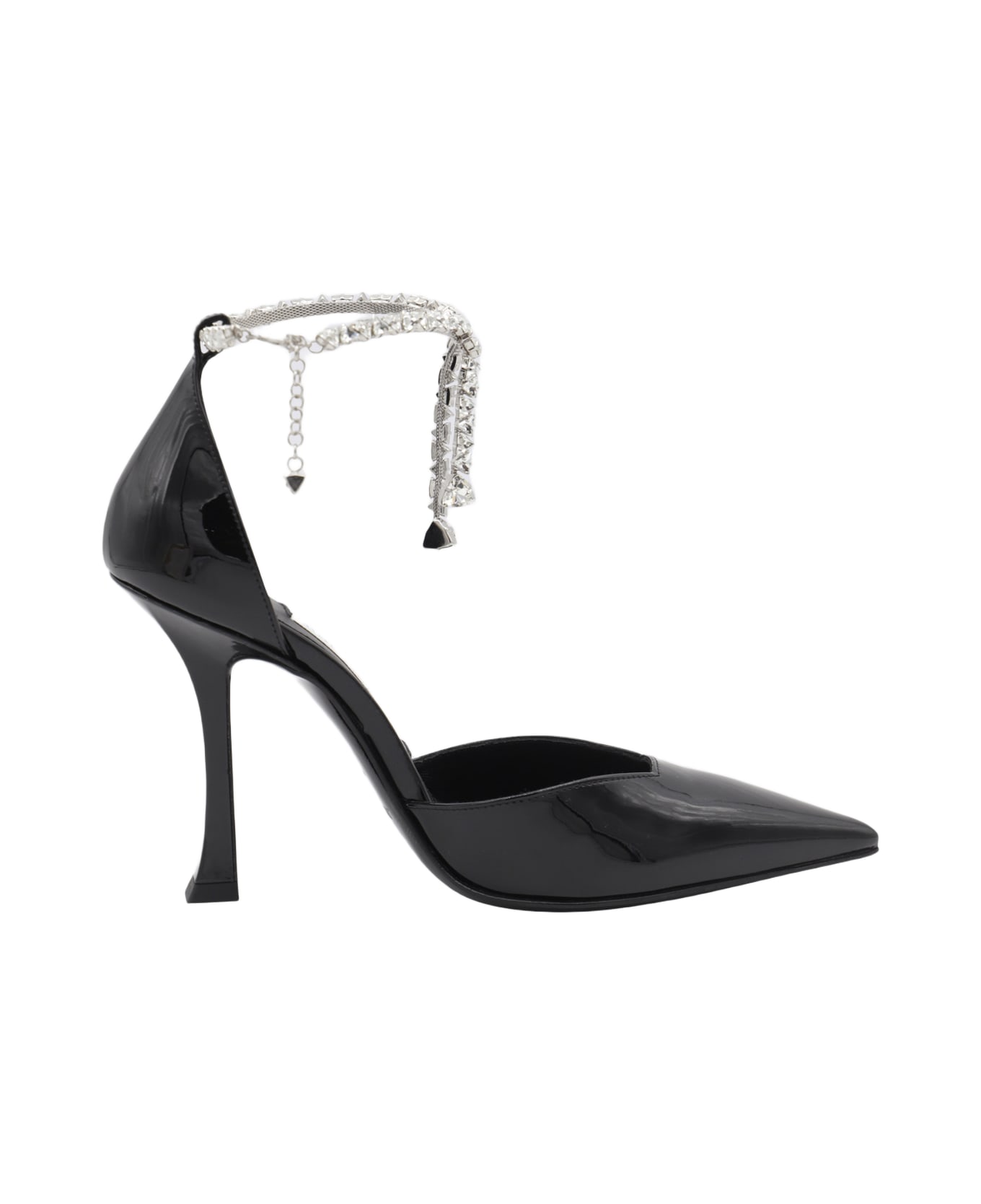Jimmy Choo Black Leather Pumps - Black