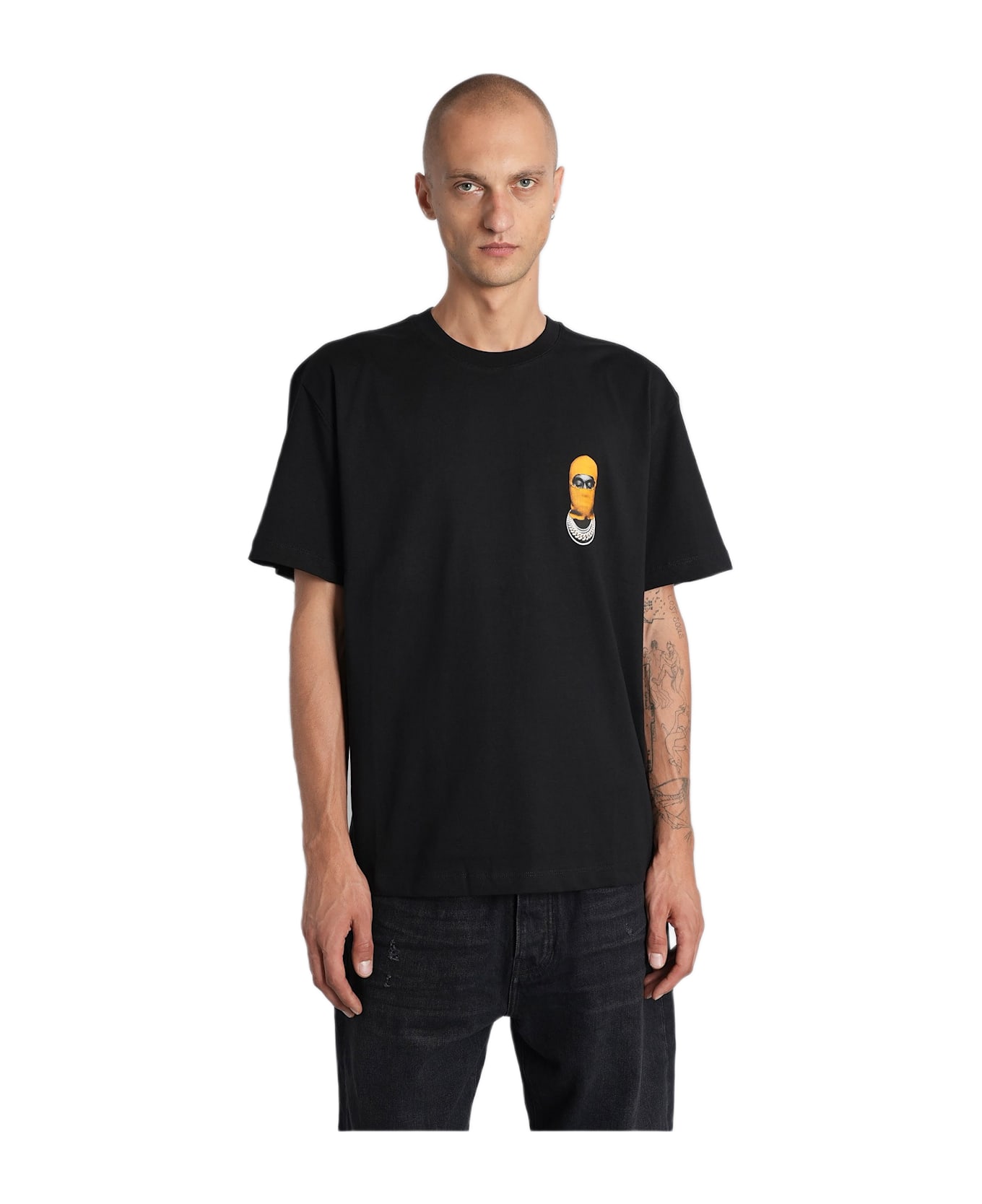 ih nom uh nit T-shirt In Black Cotton - black