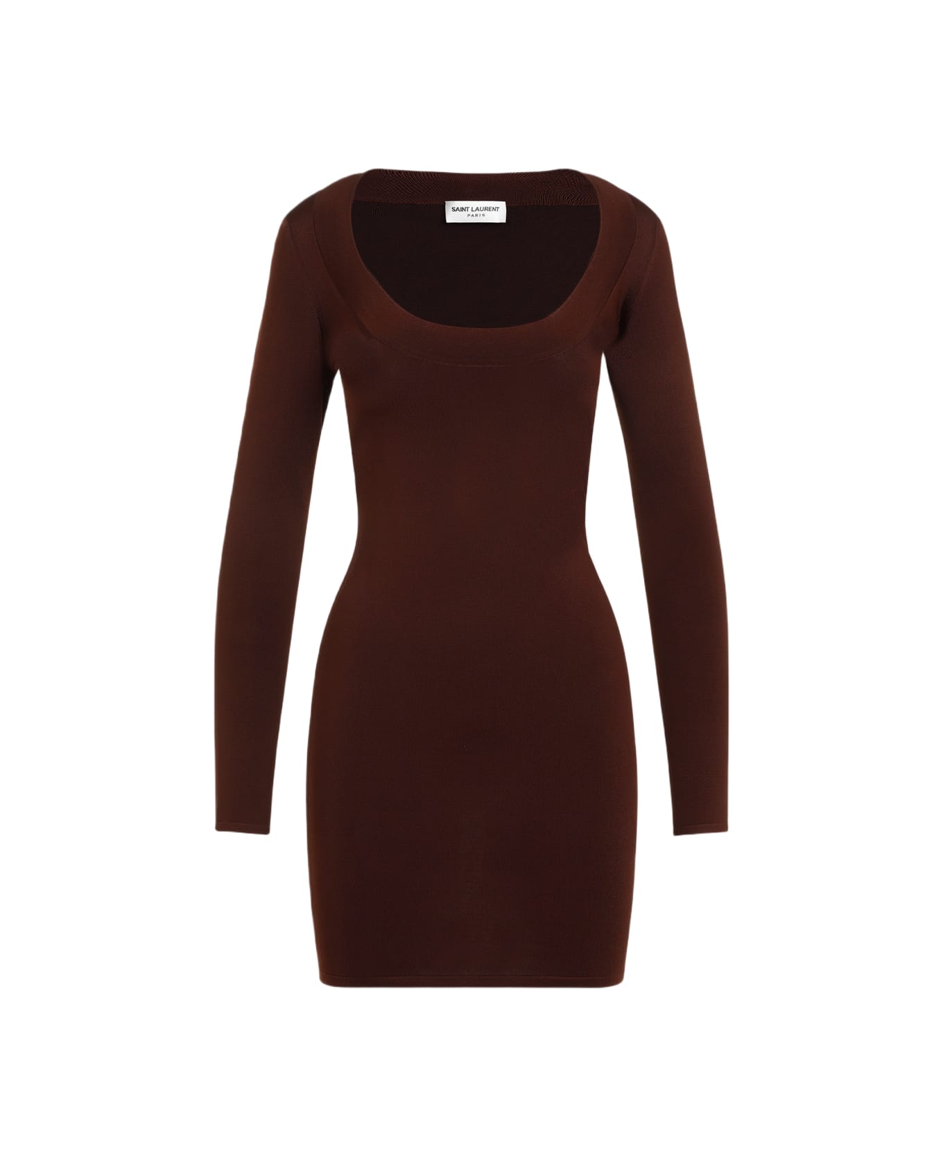 Saint Laurent Mini Dress - Chocolat