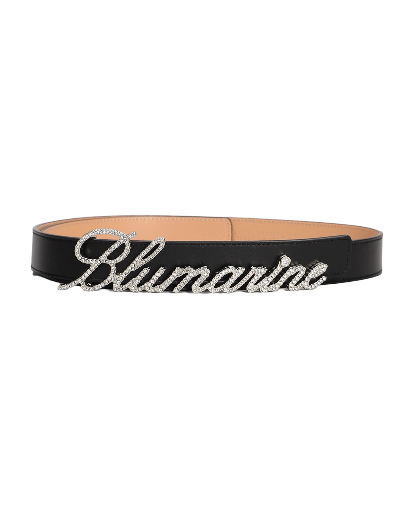 Blumarine Belts In Black Leather - black ベルト