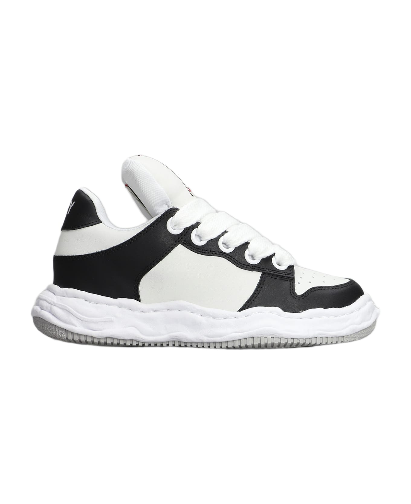 Mihara Yasuhiro Wayne Sneakers In White Leather - white