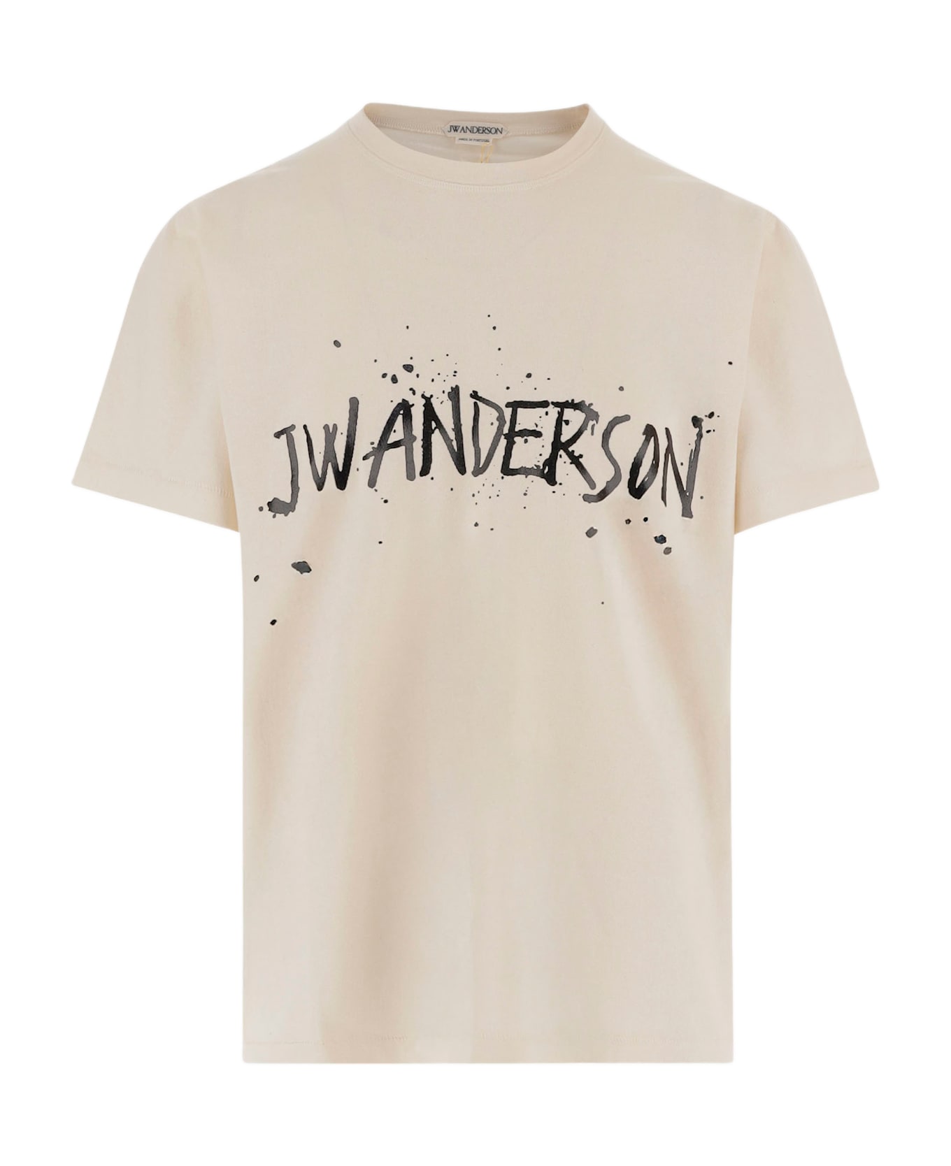 J.W. Anderson Cotton T-shirt With Logo - White