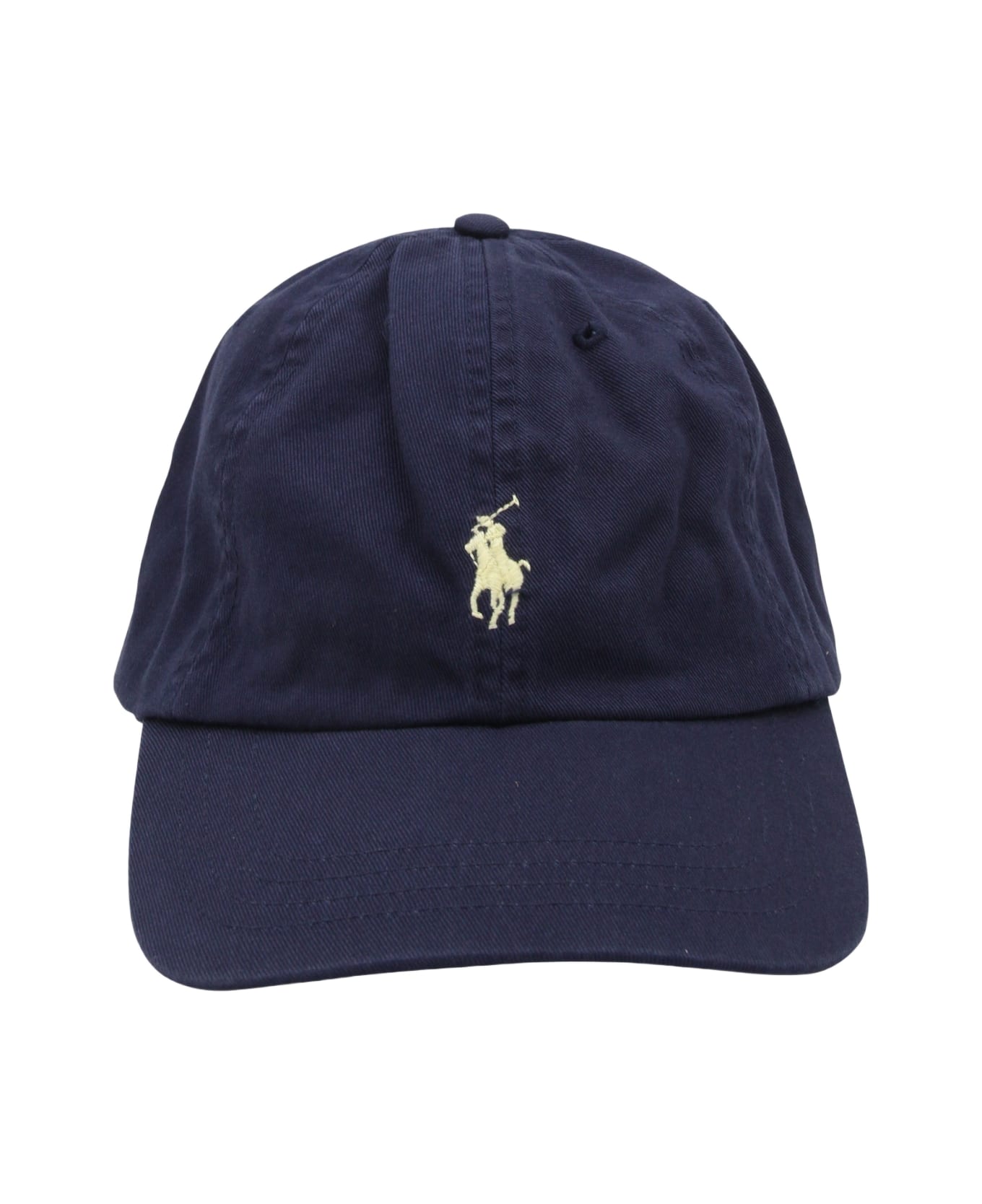 Polo Ralph Lauren Blue Cotton Hat - Blue