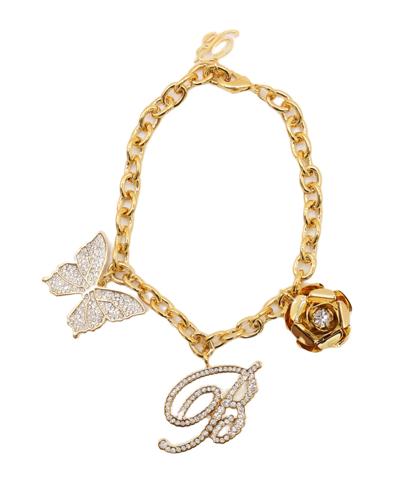 Blumarine Gold Bracelet - GOLD/CRYSTAL