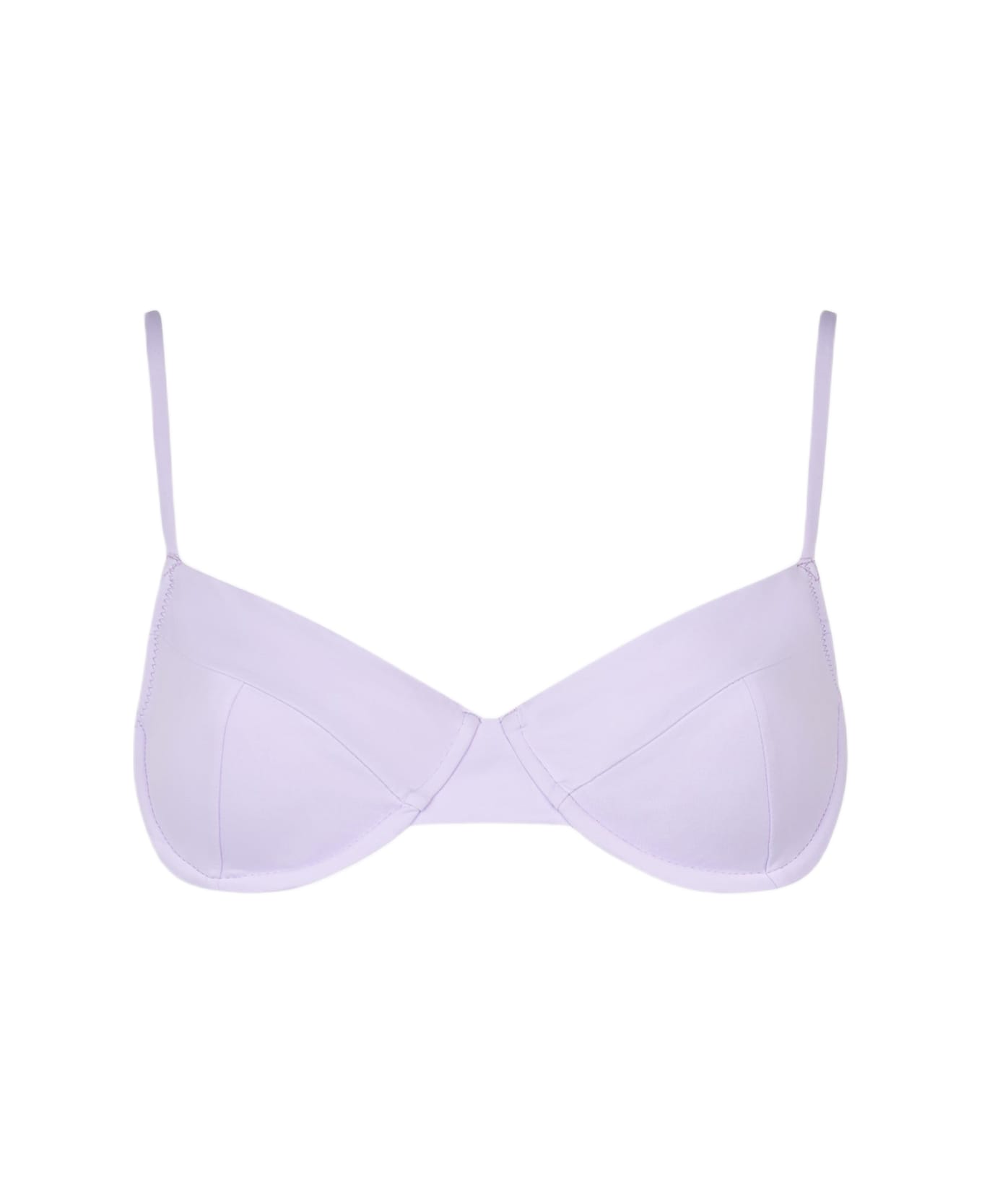 MC2 Saint Barth Woman Lilac Underwired Bralette Swimsuit - PINK
