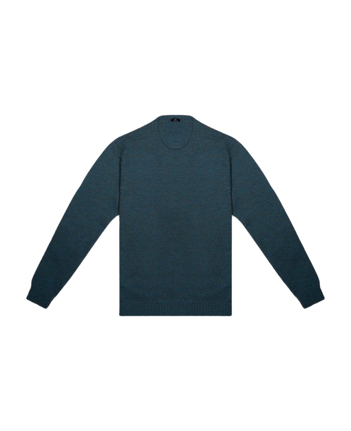 Larusmiani Crew Neck Sweater 'la Cabane' Sweater - Teal