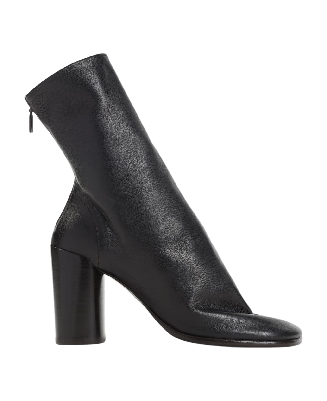 Lemaire Glove Ankle 80 Boots - Dark Chocolate