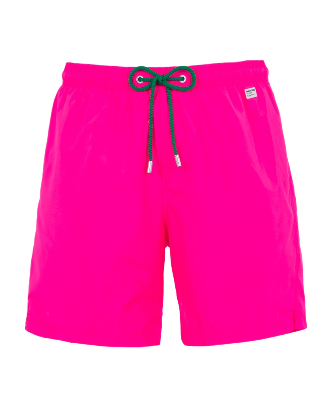 MC2 Saint Barth Man Lightweight Fabric Fluo Pink Swim Shorts Lighting Pantone | Pantone® Special Edition - PINK