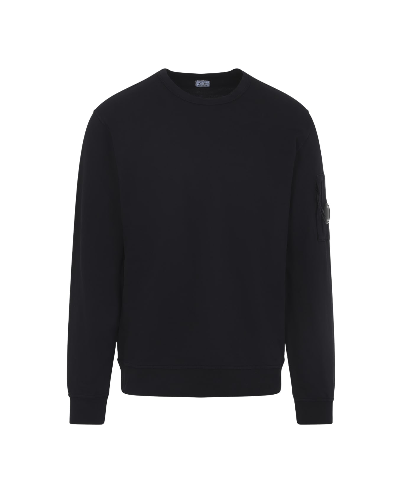 C.P. Company Light Fleece Sweatshirt - Black