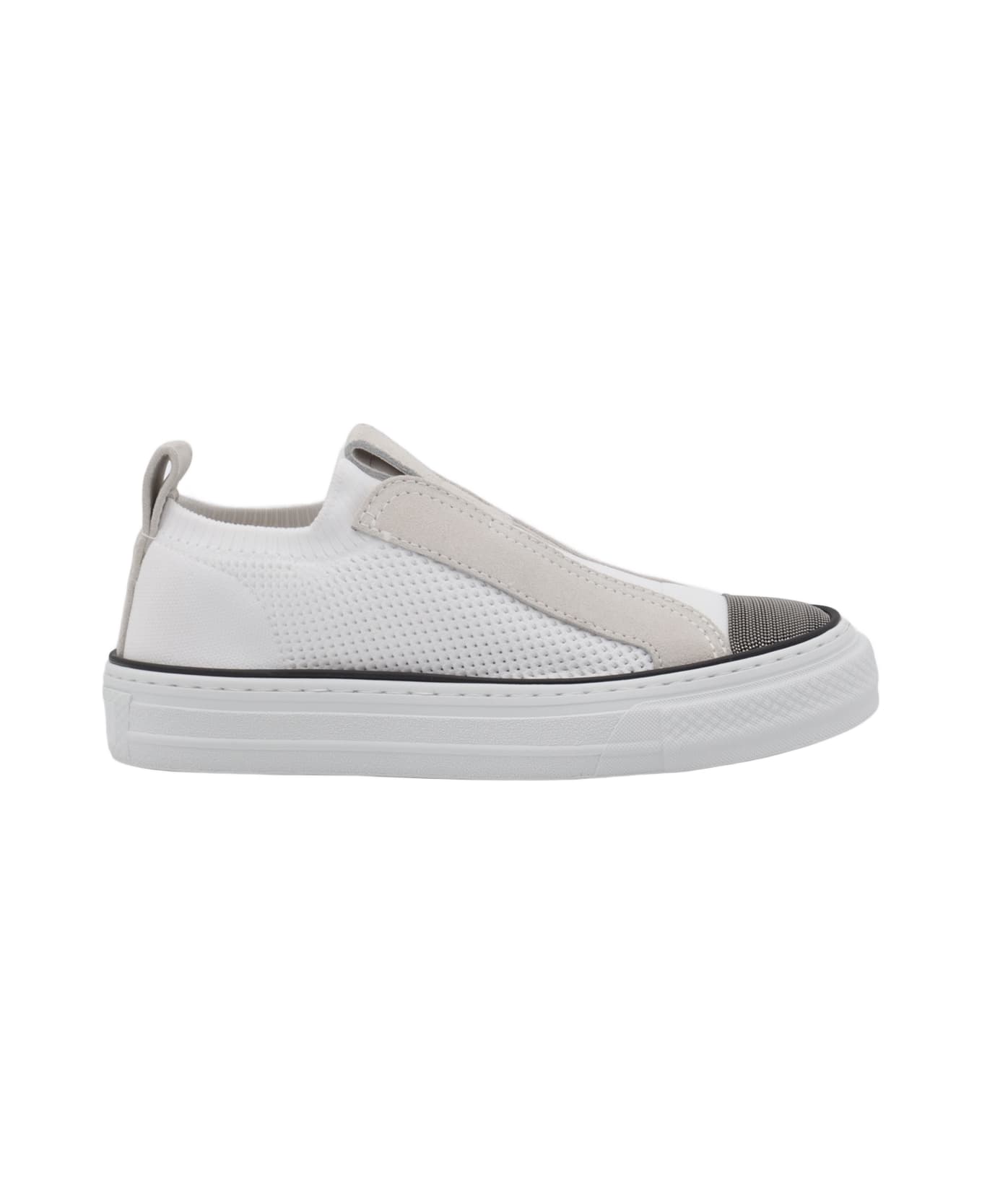 Brunello Cucinelli White Sneakers - White