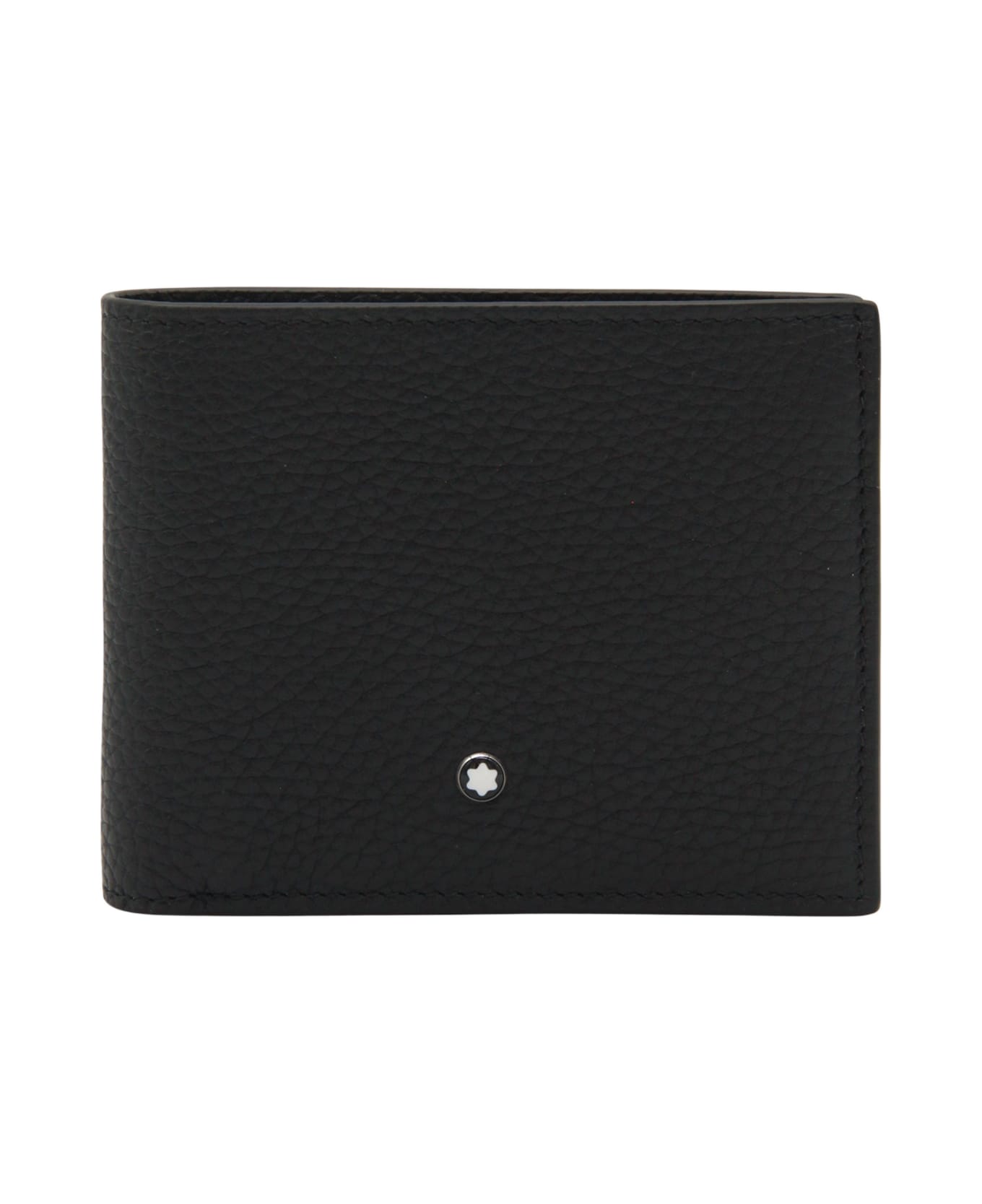 Montblanc Black Leather Wallet - Black