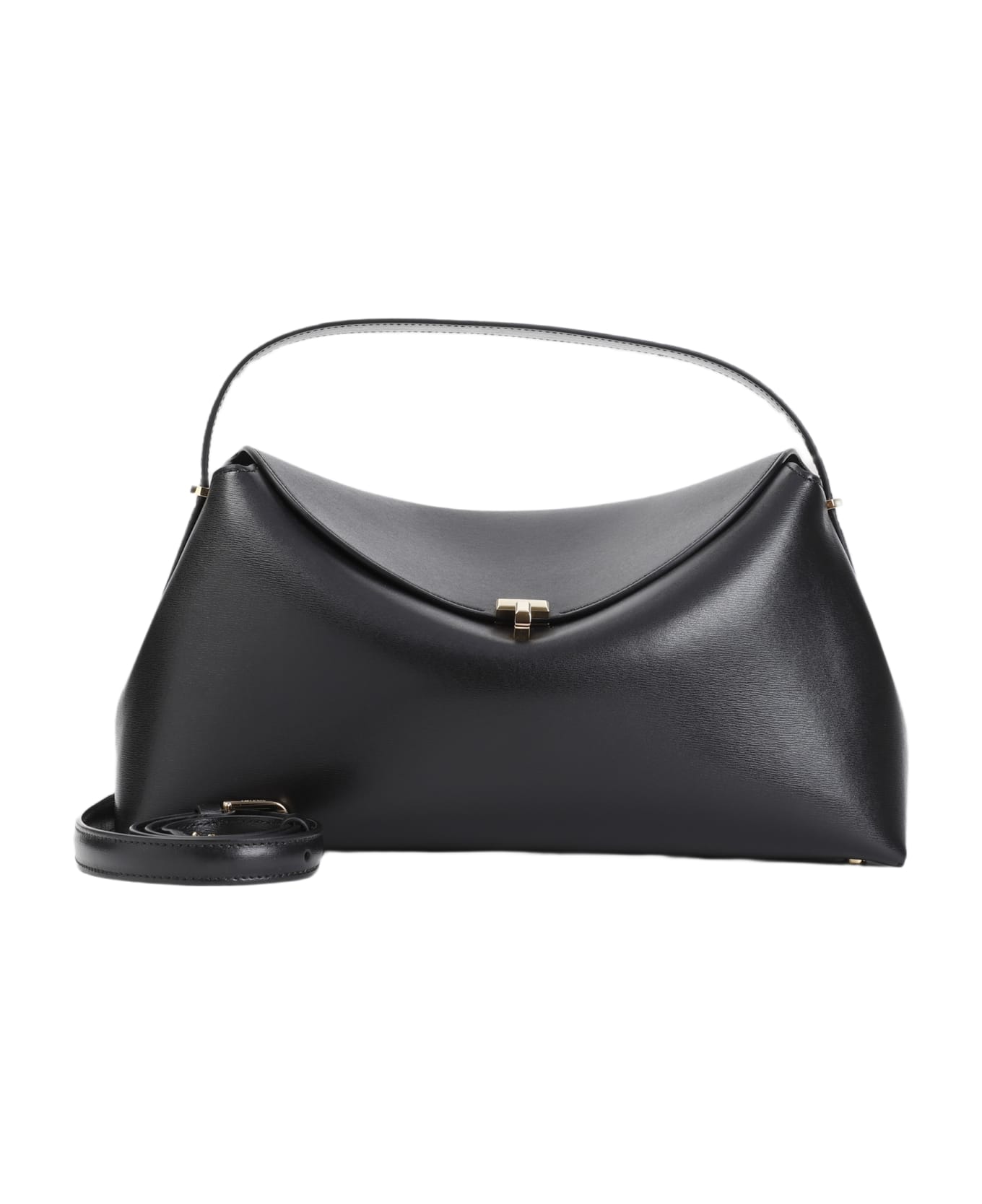 Totême T-lock Handbag - Black