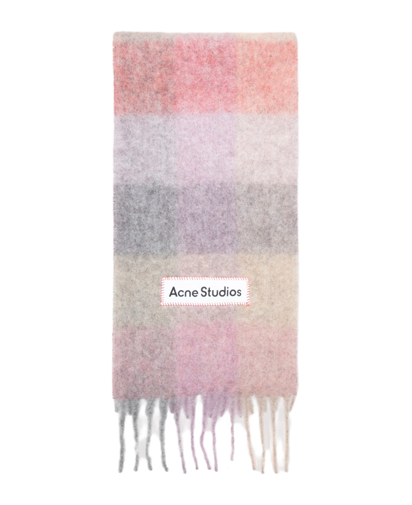 Acne Studios Alpaca Scarf - Bob Fuchsia Lilac Pink