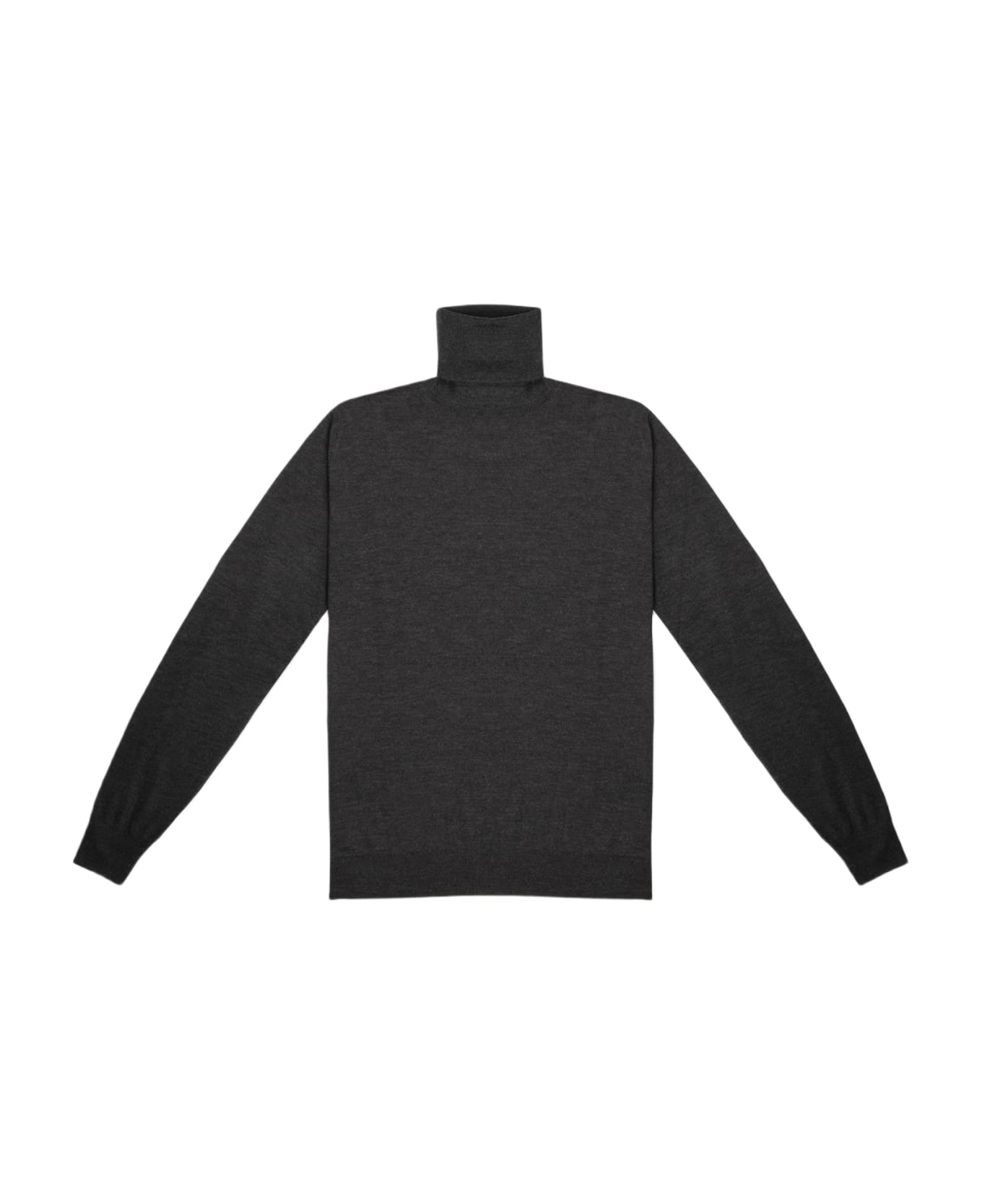 Larusmiani Turtleneck Sweater 'pullman' Sweater - DimGray
