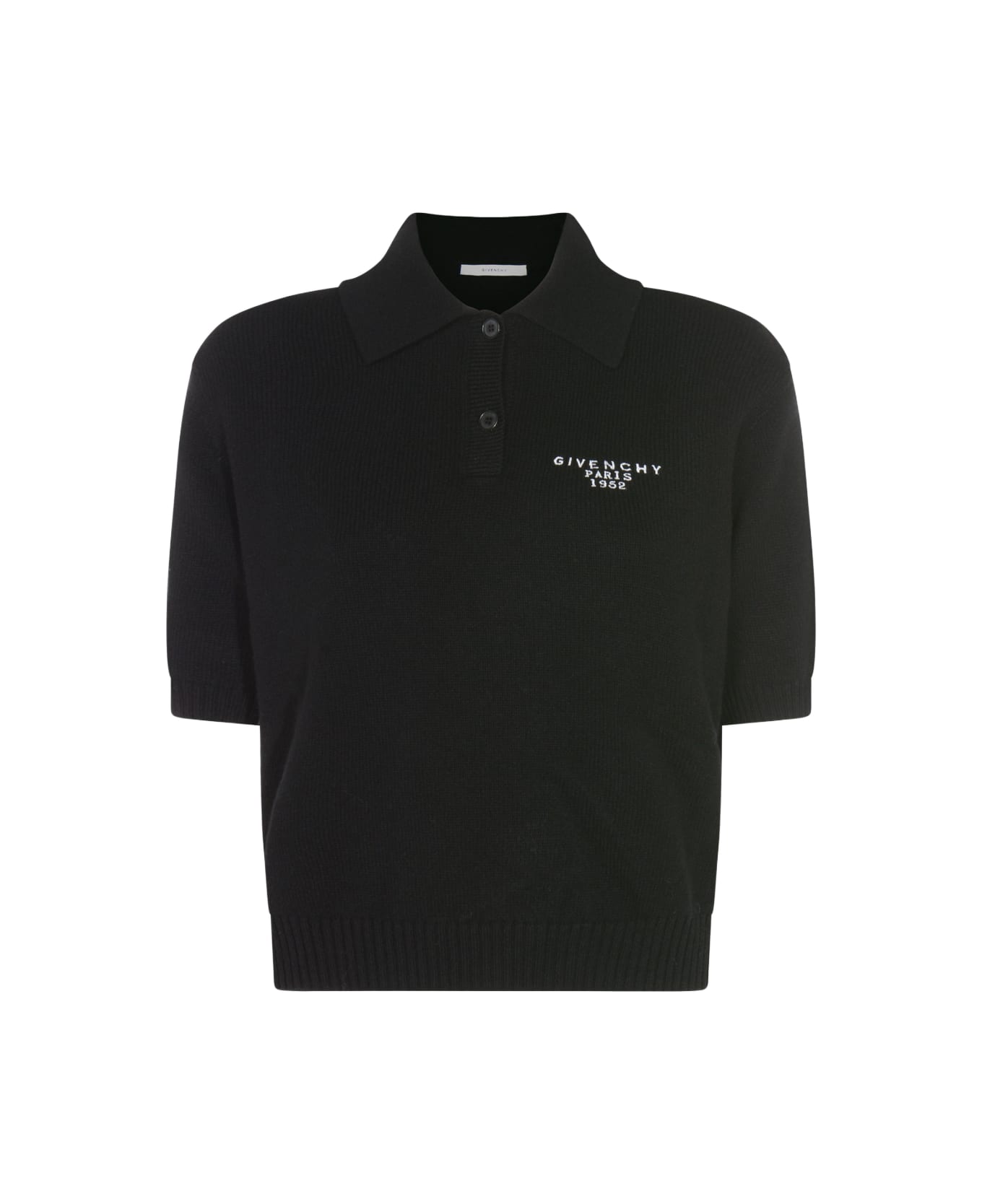 Givenchy Black Wool Top - Black