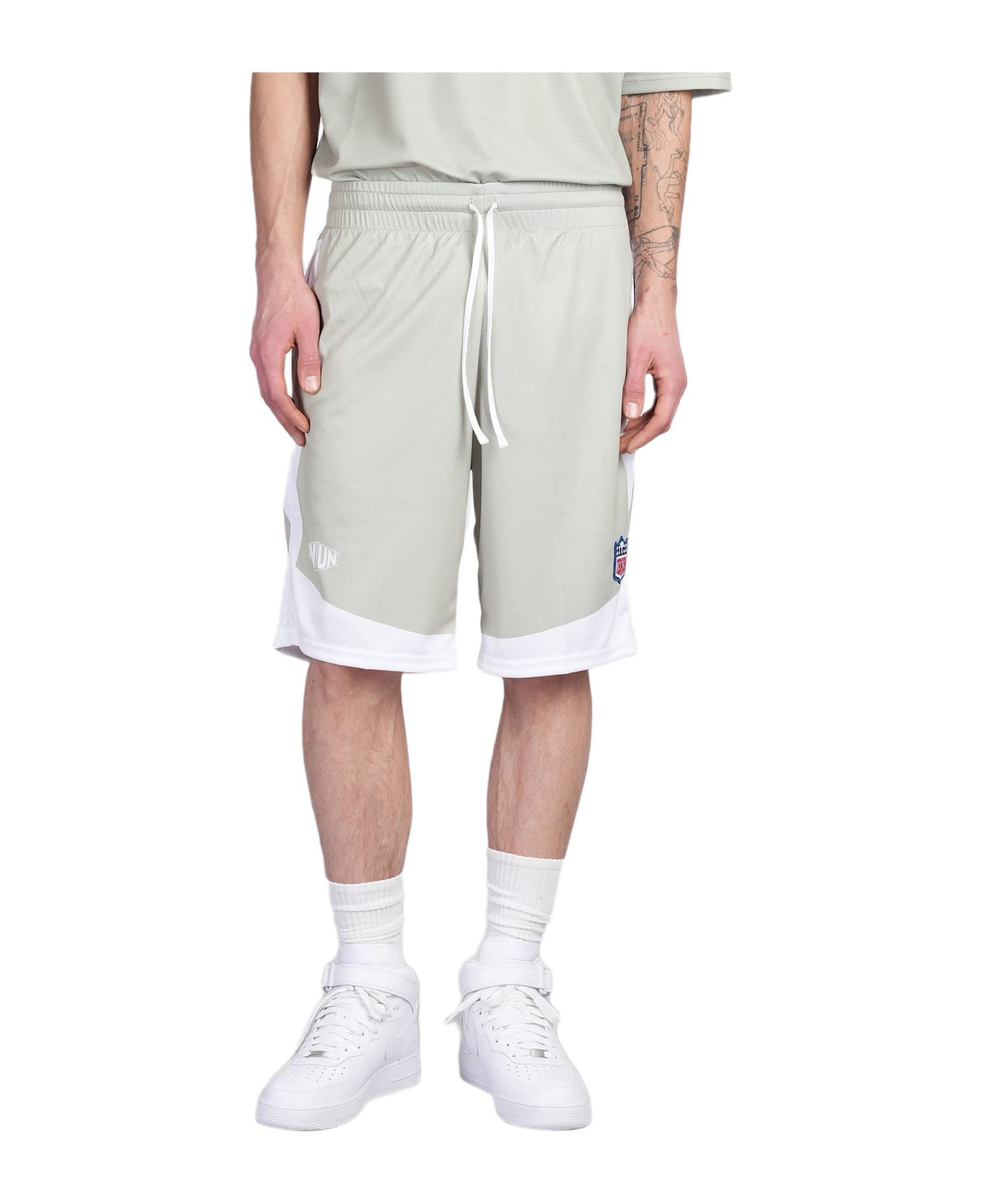 ih nom uh nit Shorts In Green Polyester - green