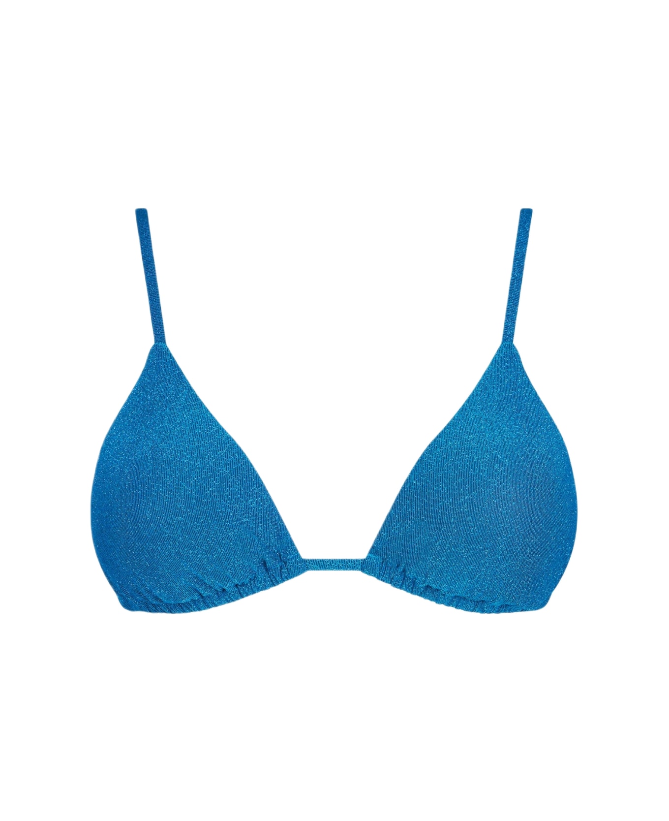 MC2 Saint Barth Woman Bluette Triangle Top - BLUE