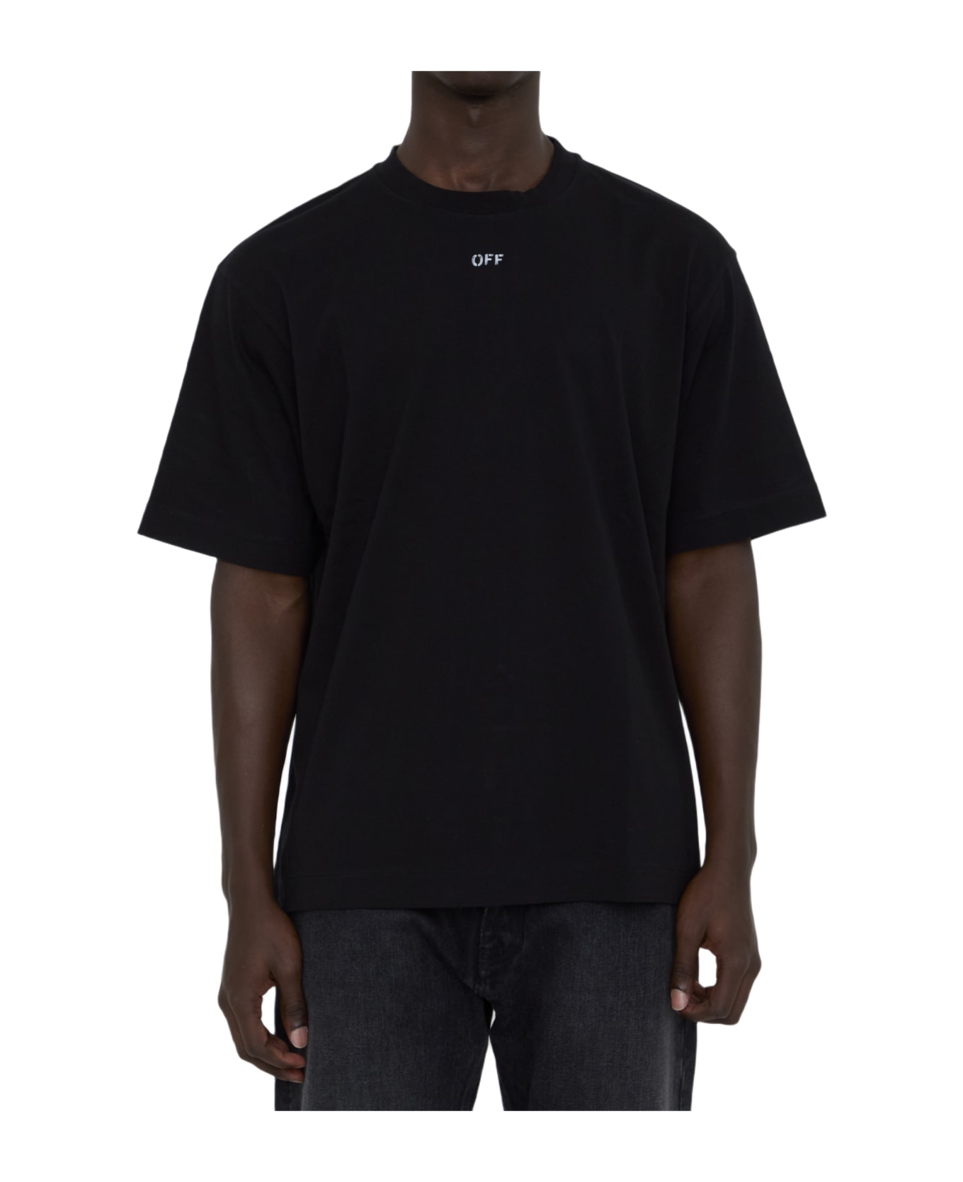 Off-White Off Stamp Skate T-shirt - BLACK