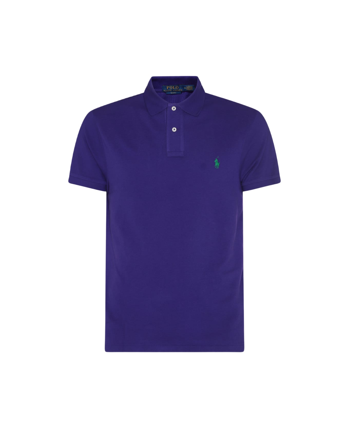 Polo Ralph Lauren Purple Cotton Polo Shirt - CHALET PURPLE