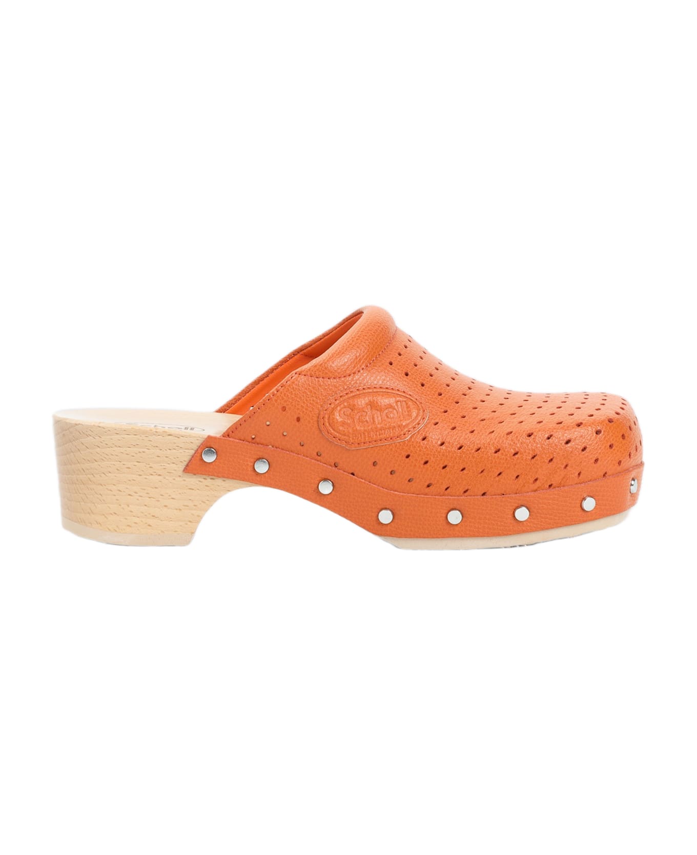 Balenciaga Scholl Clog Mule - Pastel Orange