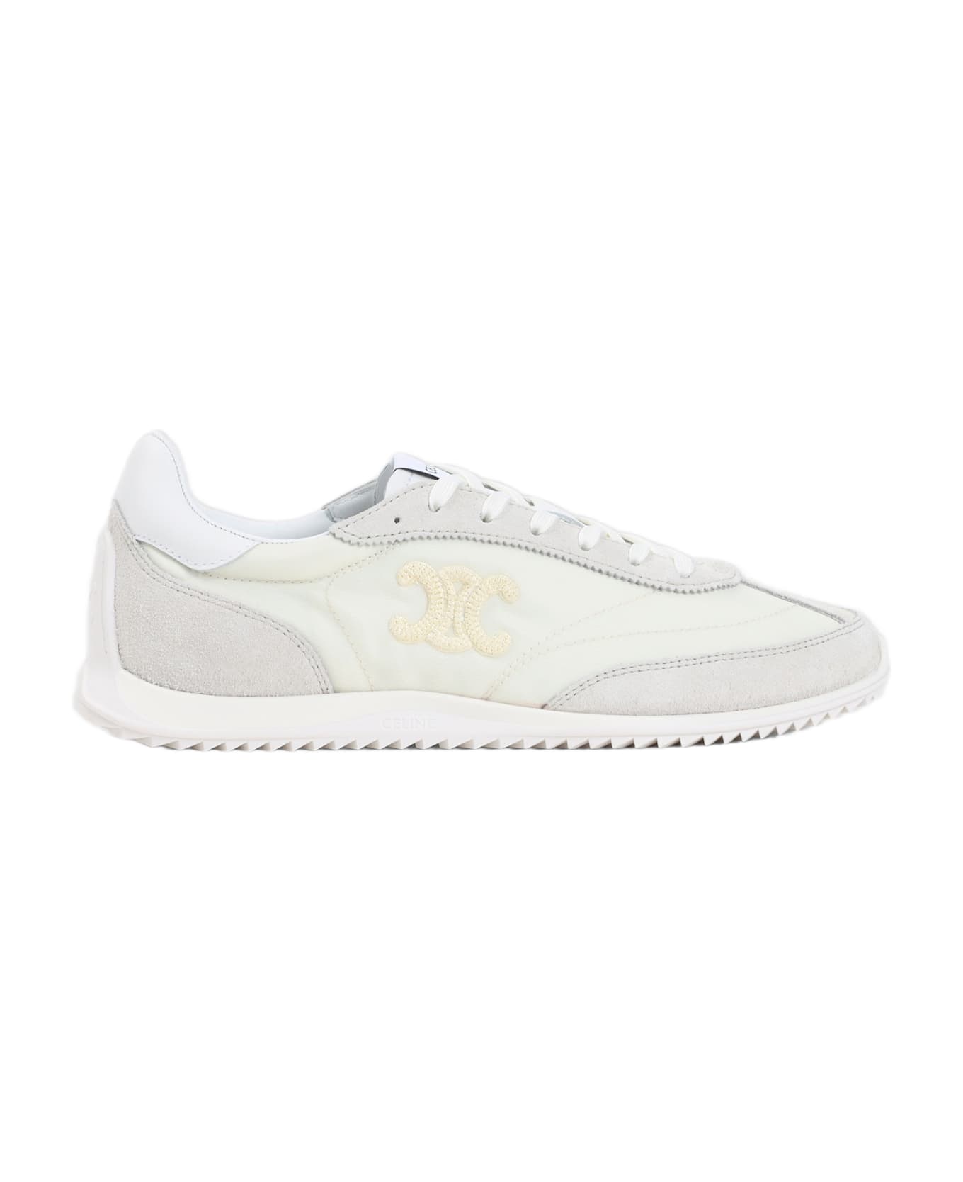 Celine Low Top Triomphe 10 Sneakers - Va Vanilla