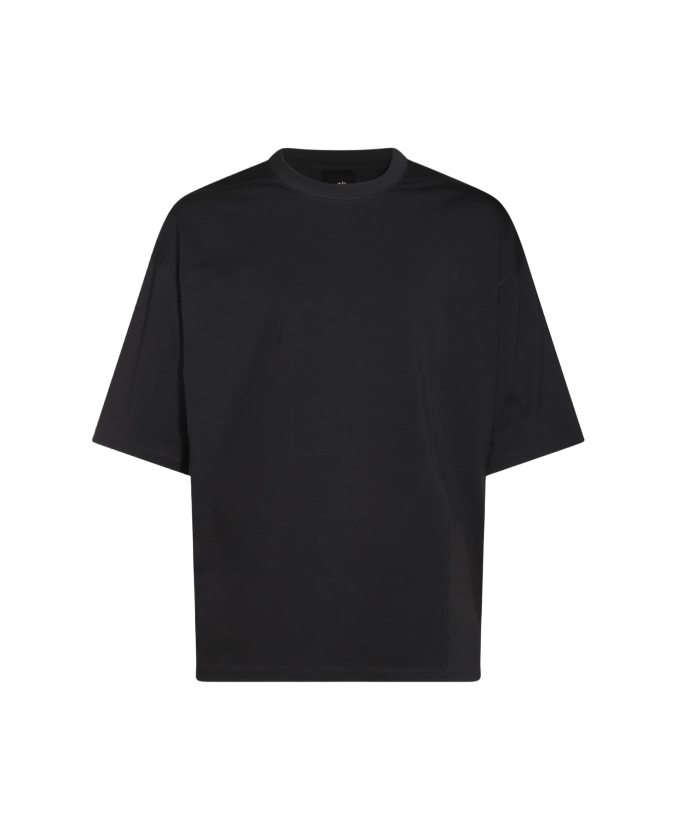 Thom Krom Dark Grey Cotton T-shirt