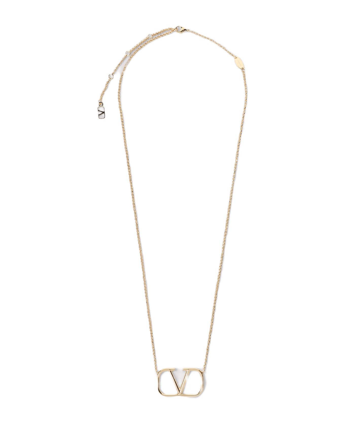 Valentino Garavani V Logo Signature Necklace