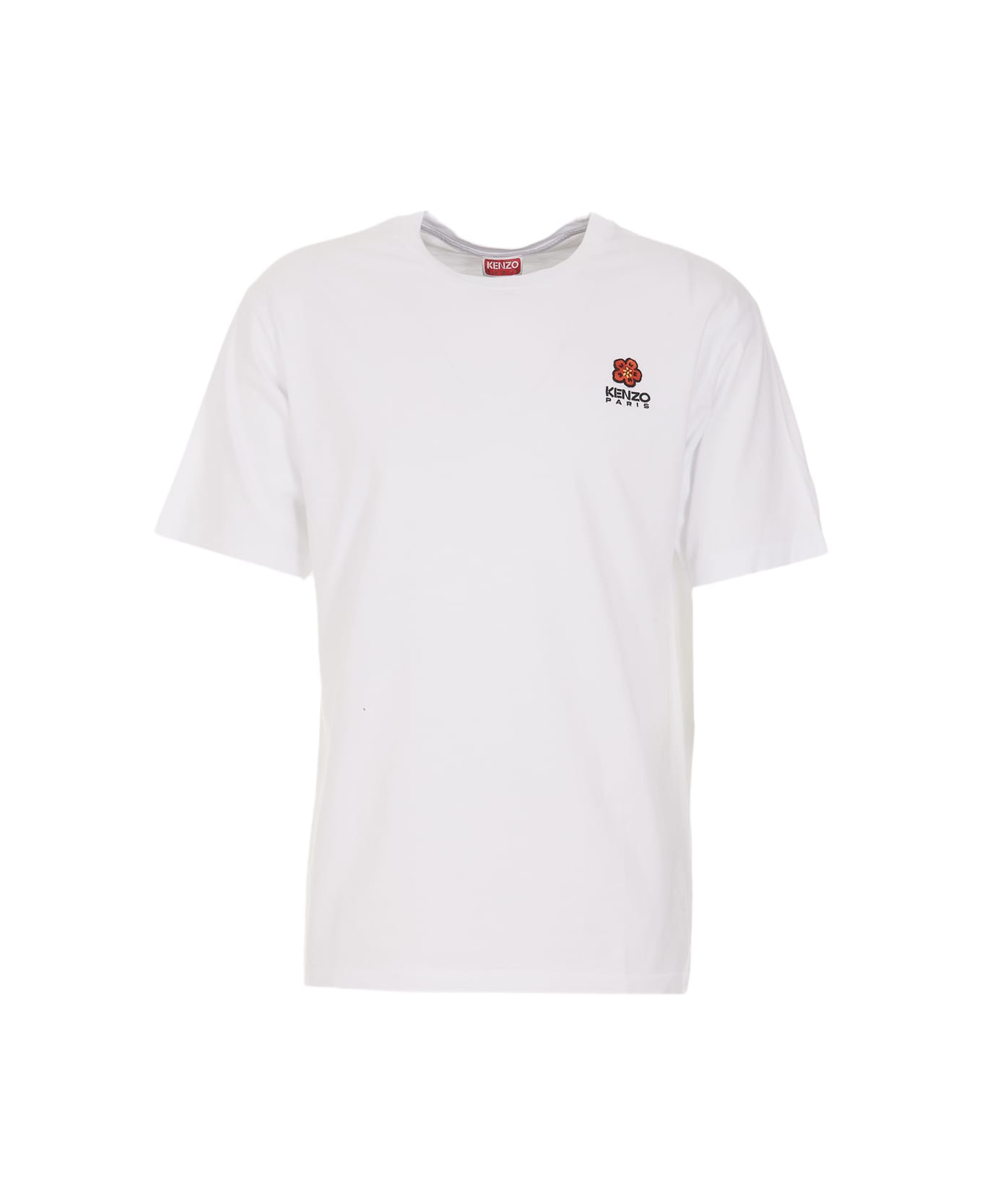 Kenzo White Cotton T-shirt - White