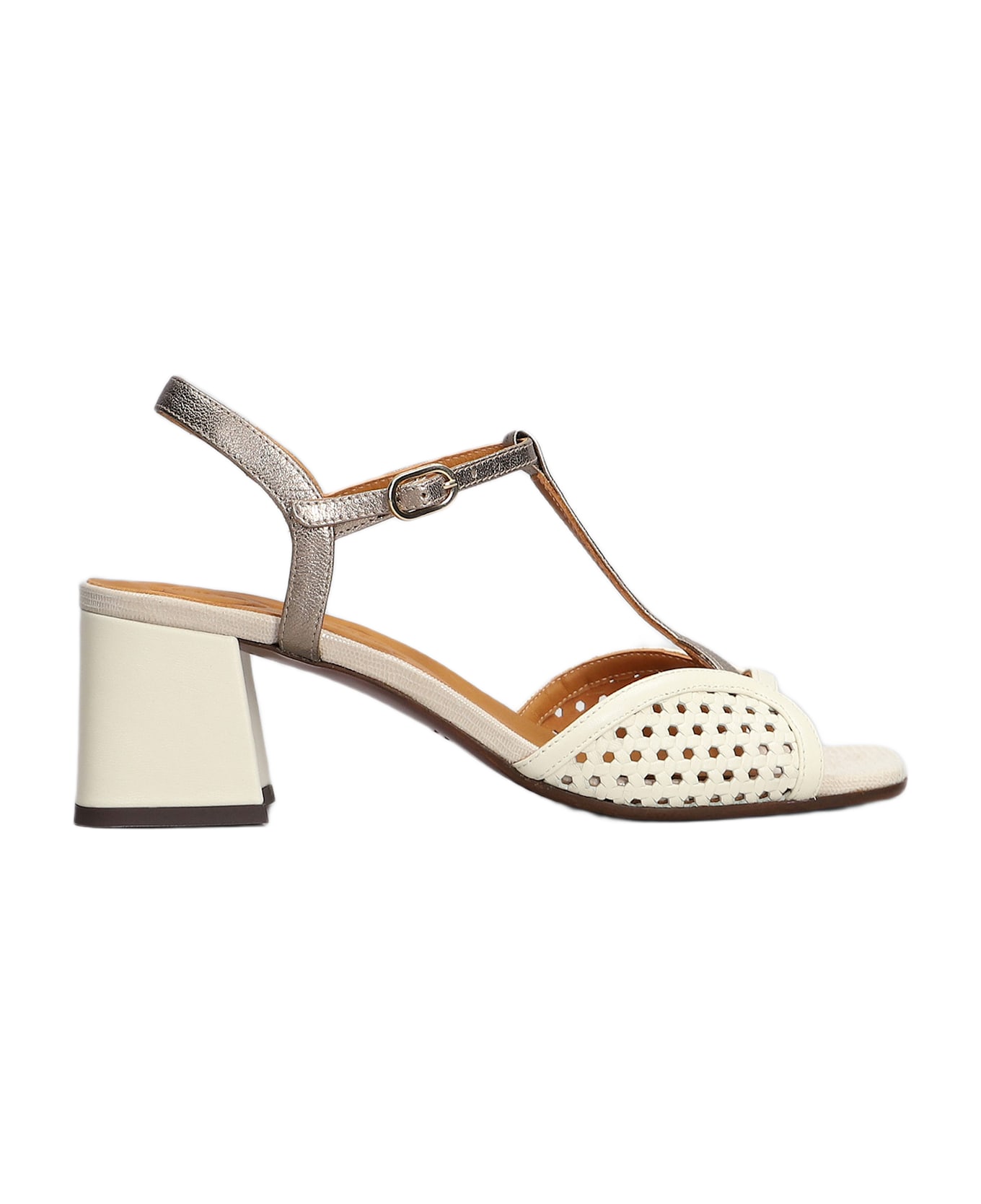 Chie Mihara Sandals In White Leather - white