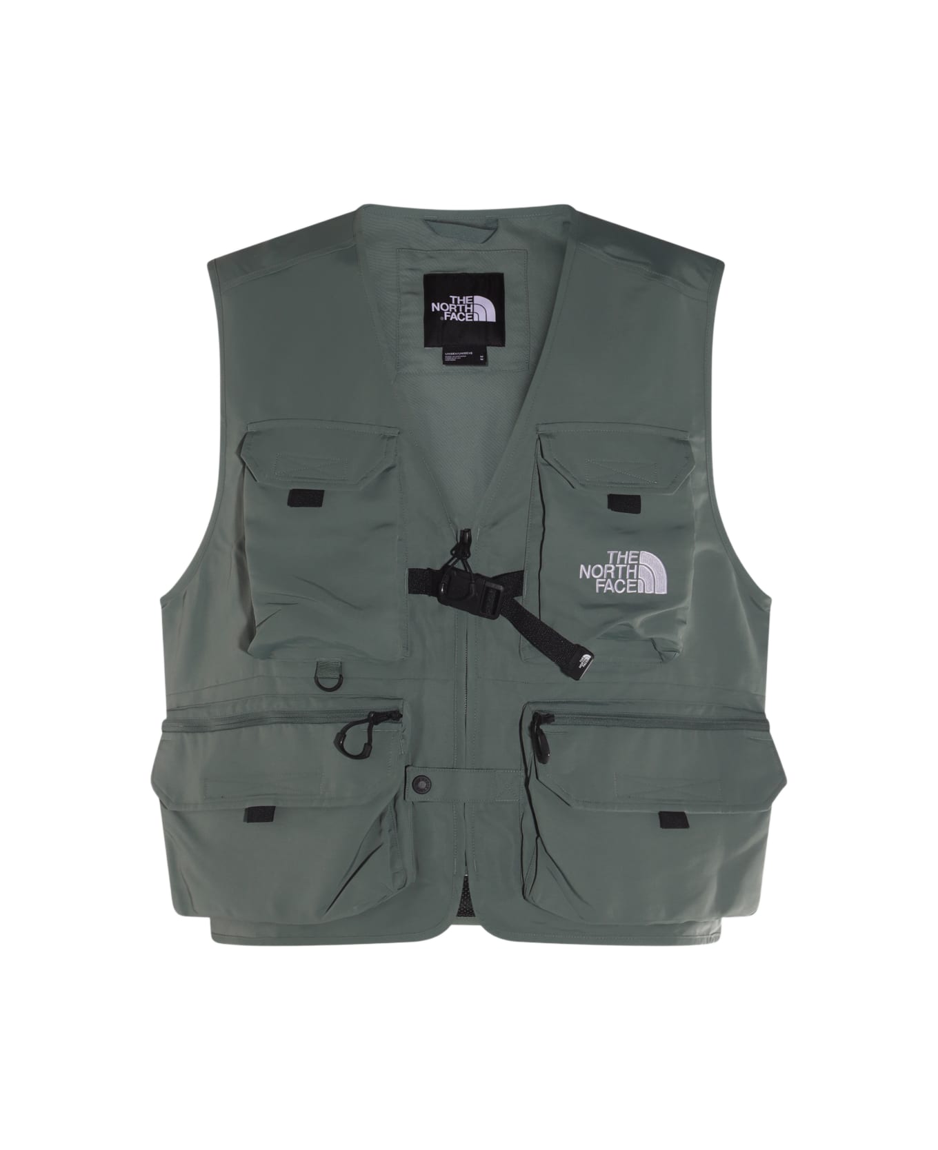 The North Face Dark Green Grey Casual Jacket - DUCK GREEN