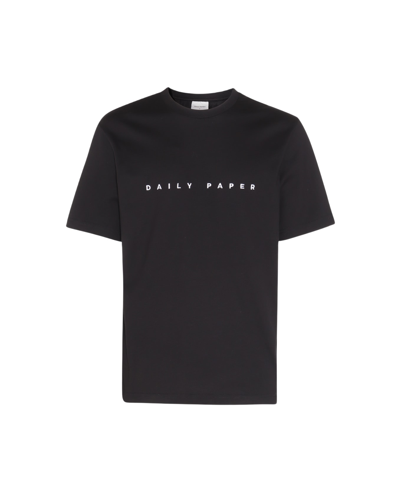 Daily Paper Black Cotton T-shirt - Black