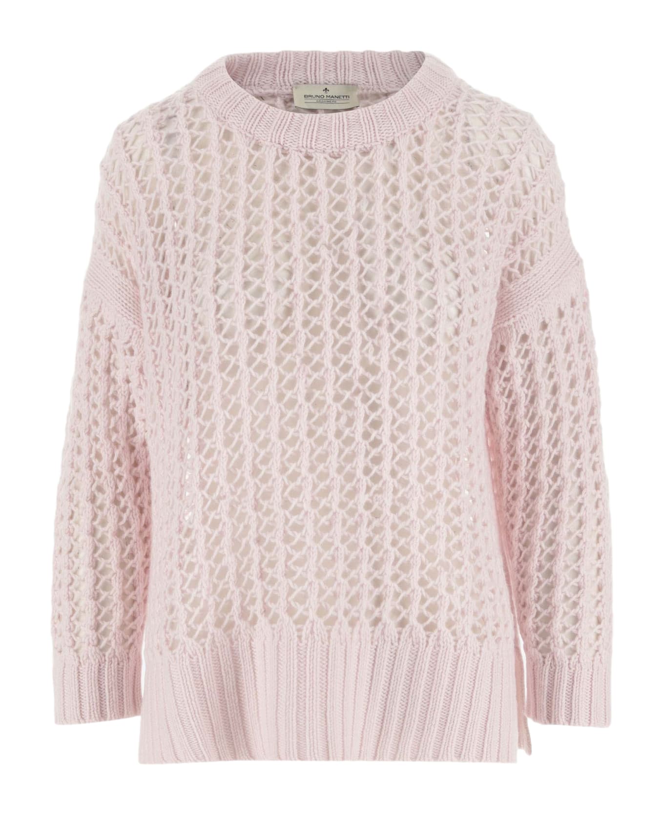 Bruno Manetti Cashmere Sweater - Pink ニットウェア