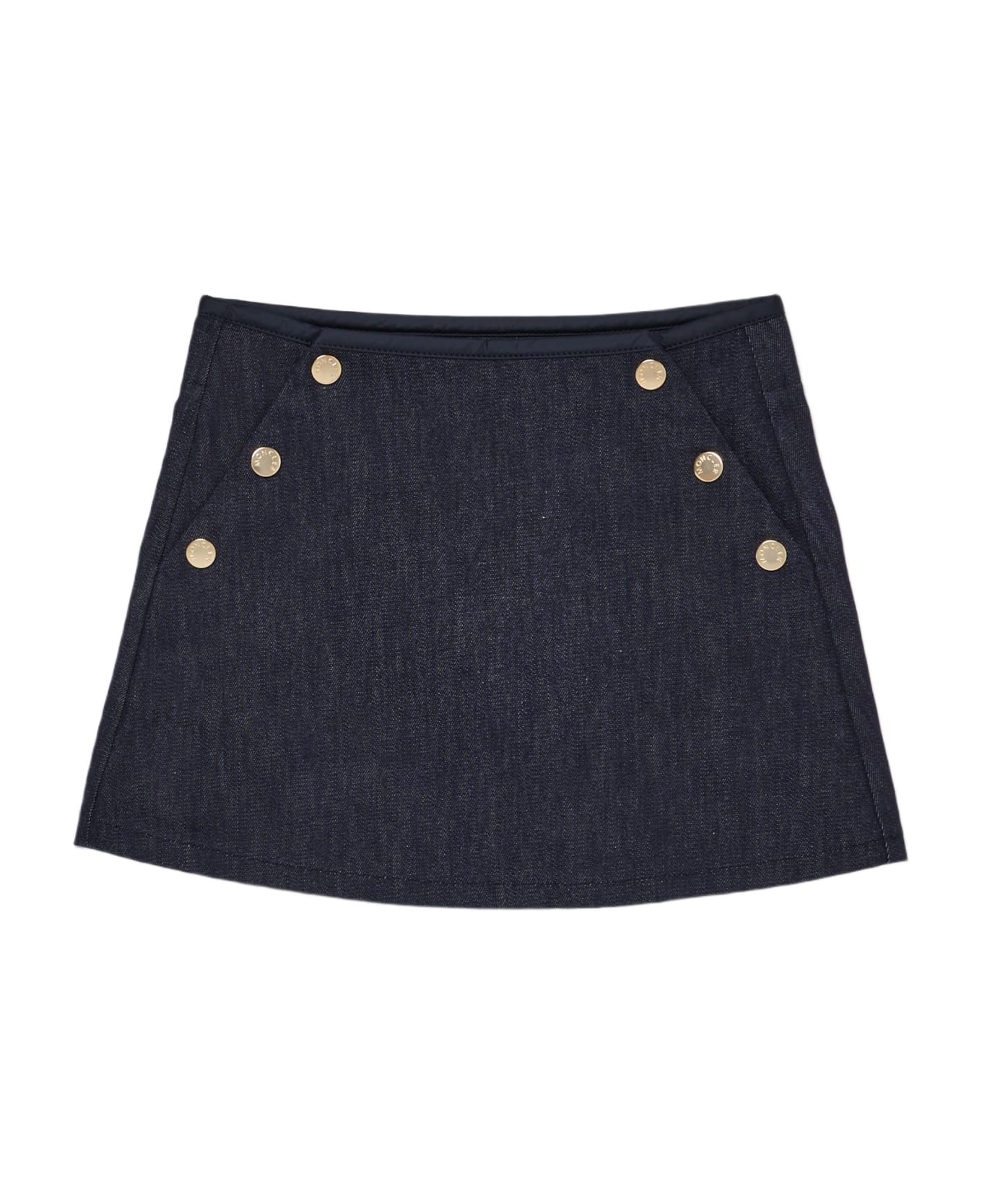Moncler Skirt Skirt - DENIM SCURO ボトムス